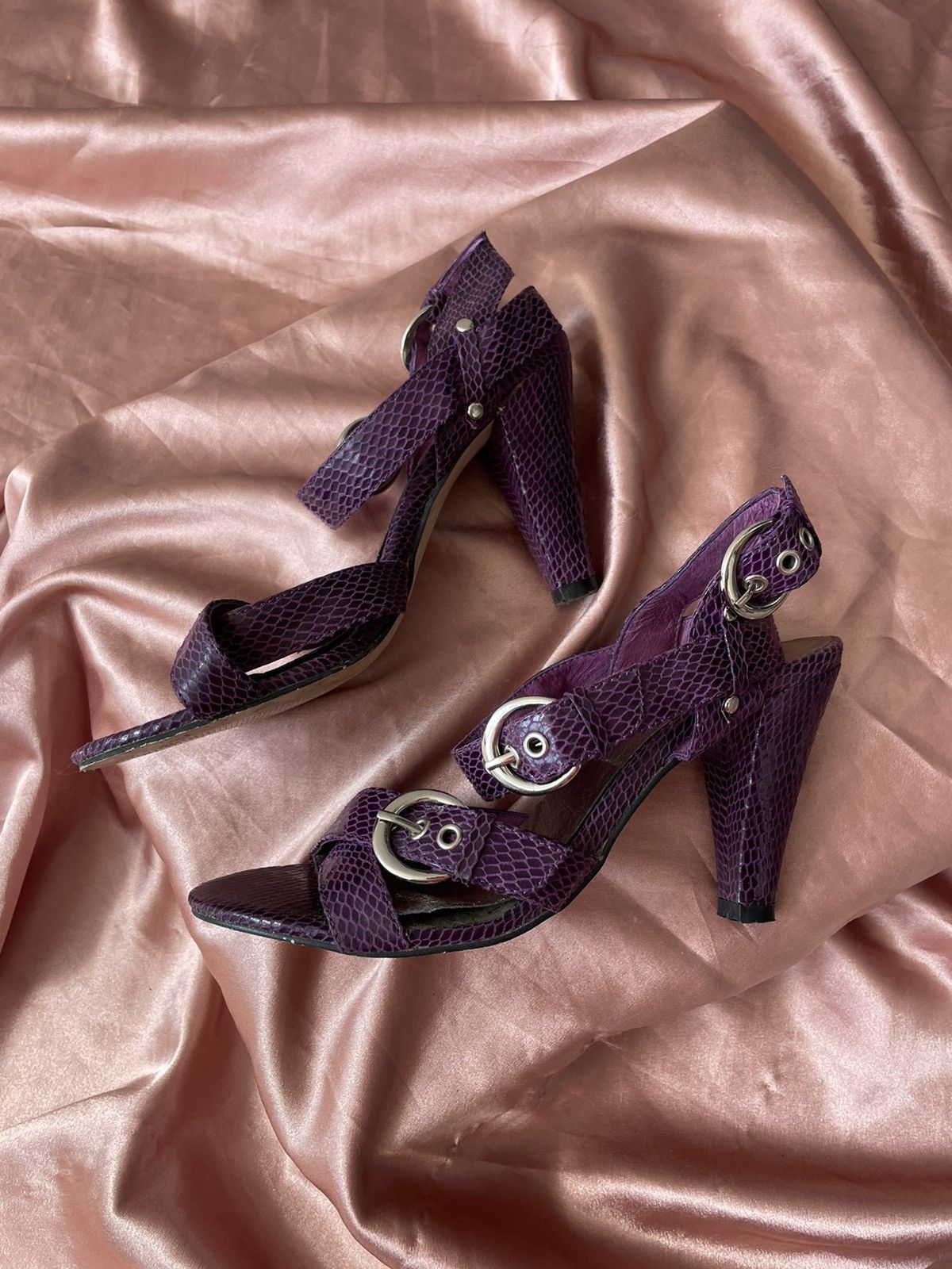 Vintage Y2k heels Size US 6 / IT 36 - 13 Thumbnail