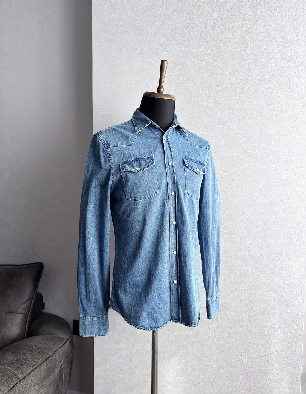 Acne Studios Acne Studios Ewing denim shirt Size US M / EU 48-50 / 2 - 2 Thumbnail
