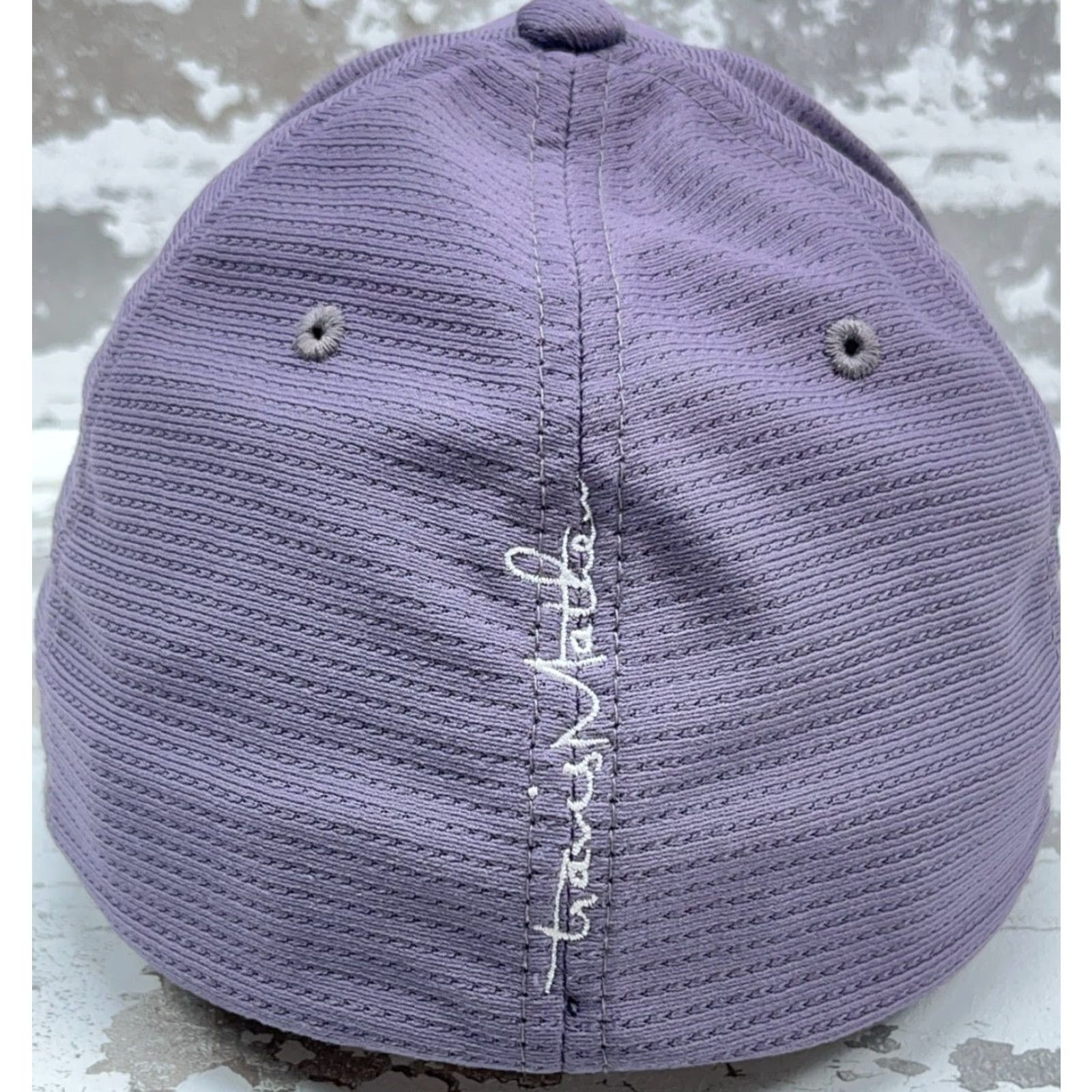 TravisMathew Travis Mathew Hat Cap Stretch Flex Fit L/XL Gray Performance Lightweight Golf Hat Mens Size ONE SIZE - 4 Thumbnail