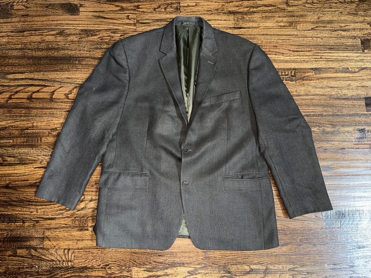 Izod IZOD Earth Green Blazer Suit Jacket Sport Coat Size 46R Size 46R - 1 Thumbnail