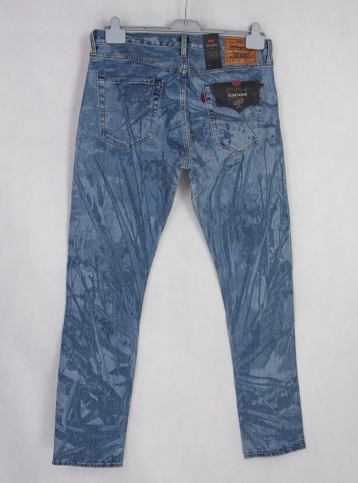 Levi's Levi's W34 L34 501 Premium Timberlake Big E Slim Taper Size US 34 / EU 50 - 2 Thumbnail