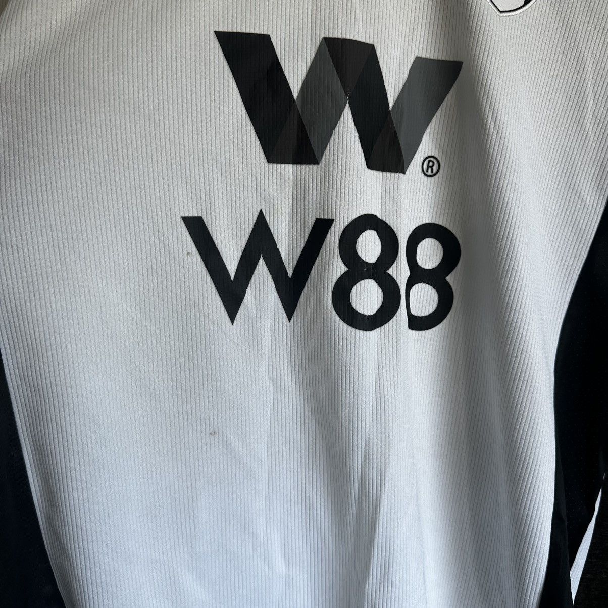 Adidas 2022-23 Fulham Match Worn Shirt Mitrovic #9 Size US S / EU 44-46 / 1 - 4 Thumbnail