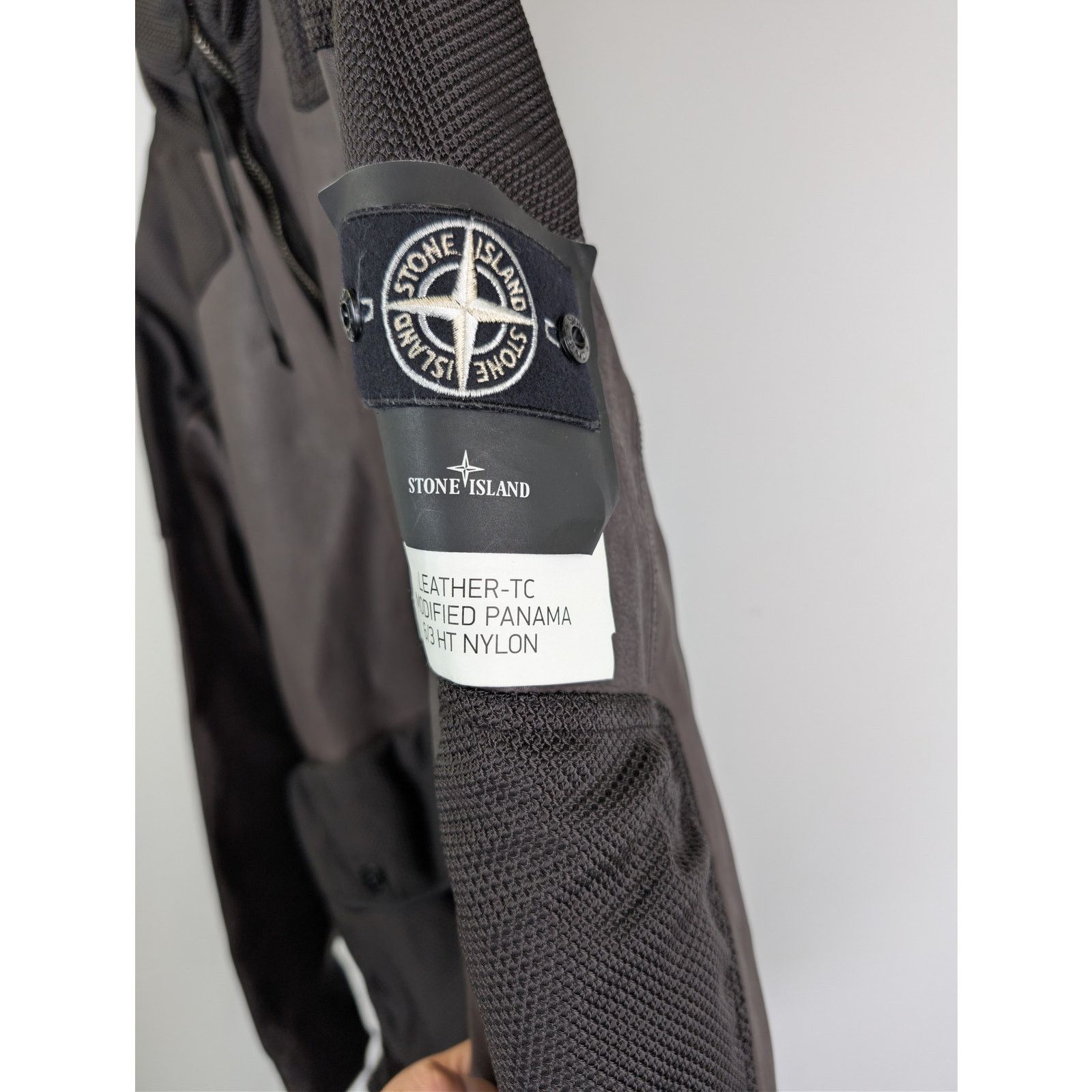 Stone Island o1rshd1 Real Leather Blouson Jacket in Dark Brown Size US L / EU 52-54 / 3 - 5 Thumbnail