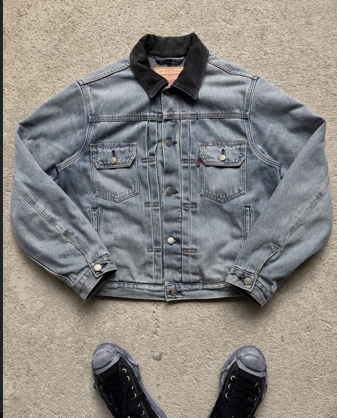Levi's × Stussy Stussy x Levis palad trucker jacket Size US M / EU 48-50 / 2 - 2 Thumbnail
