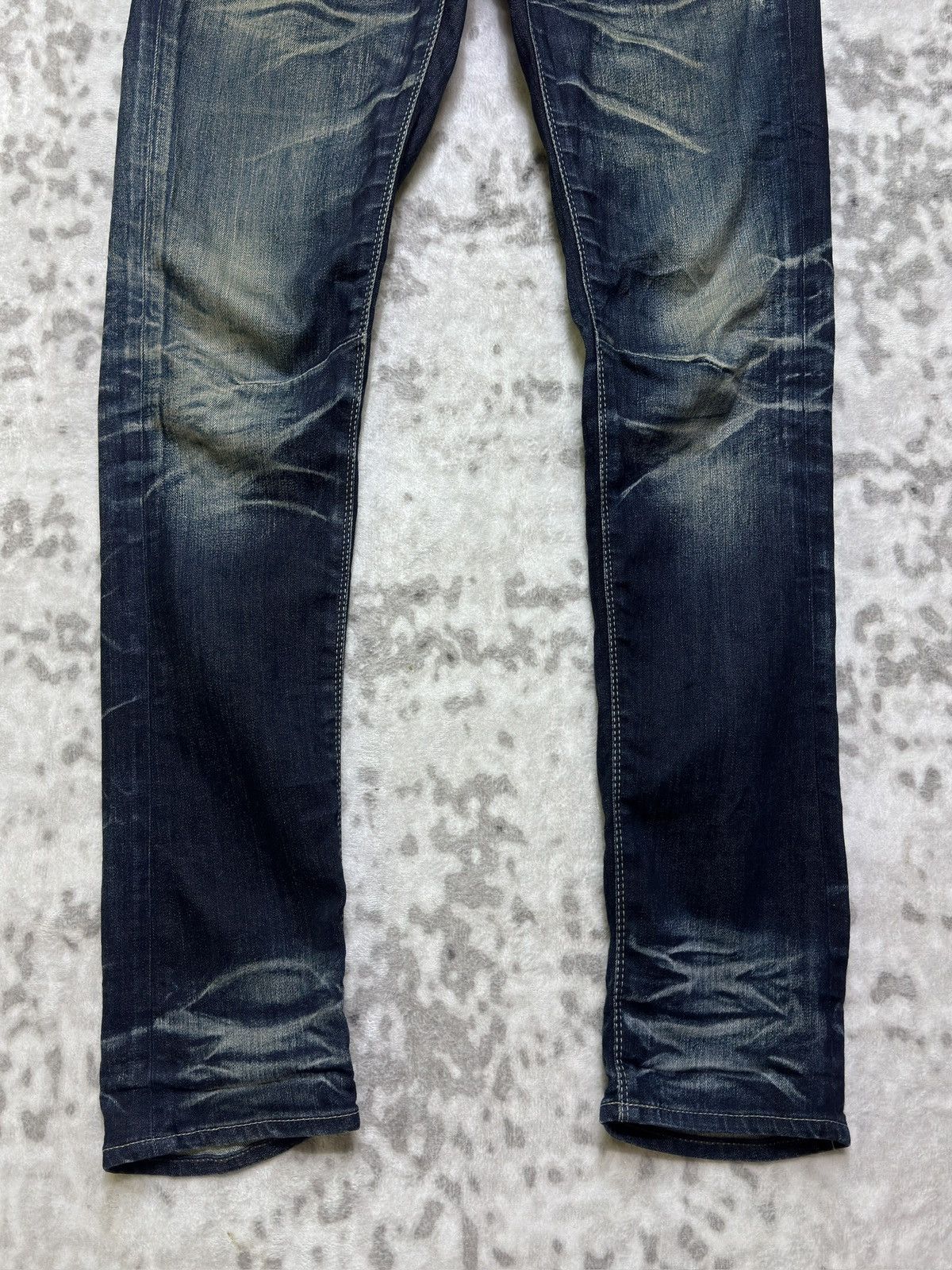 GOSTAR DE FUGA GOSTAR de FUGA Whiskered Honeycomb Faded Jeans Japan Size US 30 / EU 46 - 4 Thumbnail