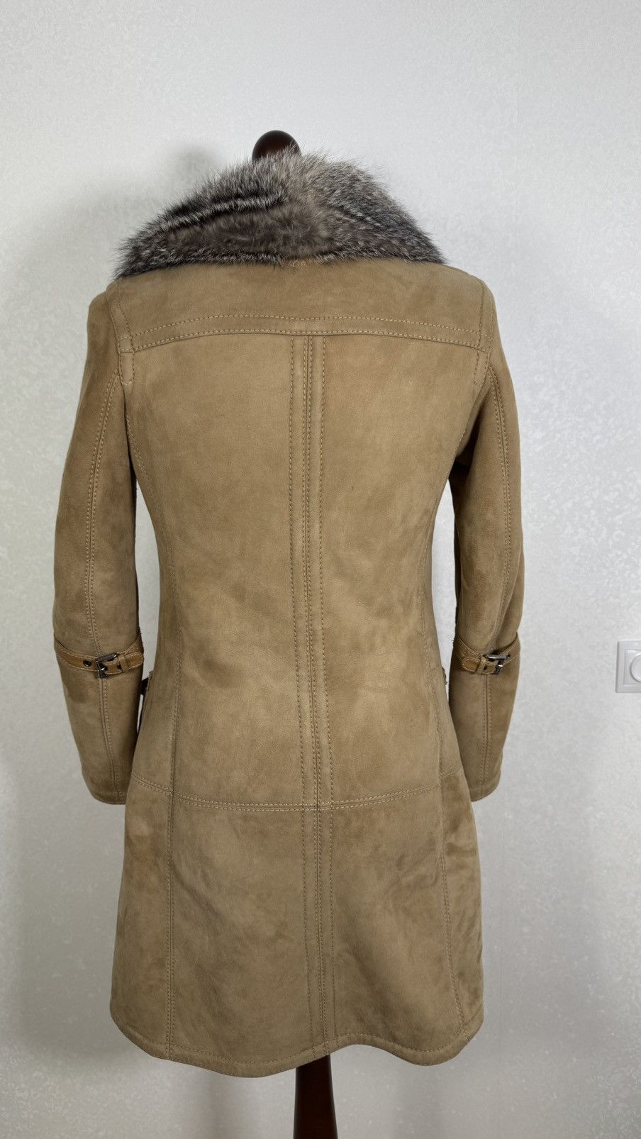 Bogner BOGNER leather jacket real fur Size M / US 6-8 / IT 42-44 - 2 Thumbnail