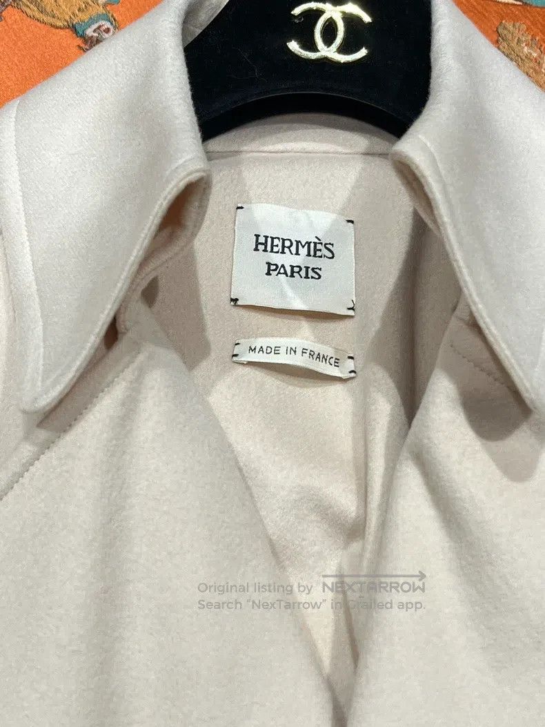 Hermes Hermes Cashmere Open Cardigan, Classic Pig Nose Button Size XS / US 0-2 / IT 36-38 - 2 Thumbnail