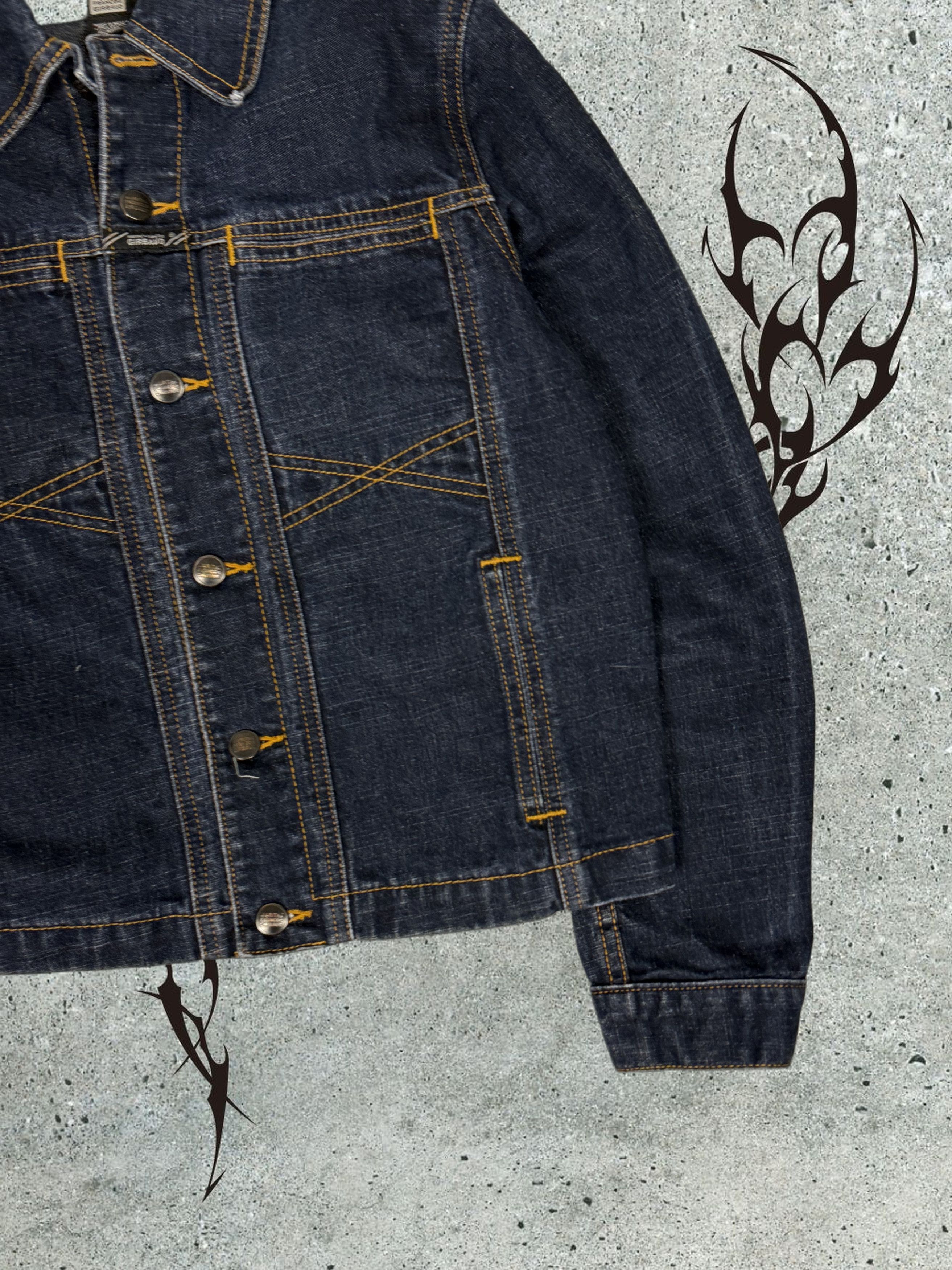 Marithe + Francois Girbaud Y2K M+FG cropped classic denim jakcket Size US S / EU 44-46 / 1 - 4 Thumbnail