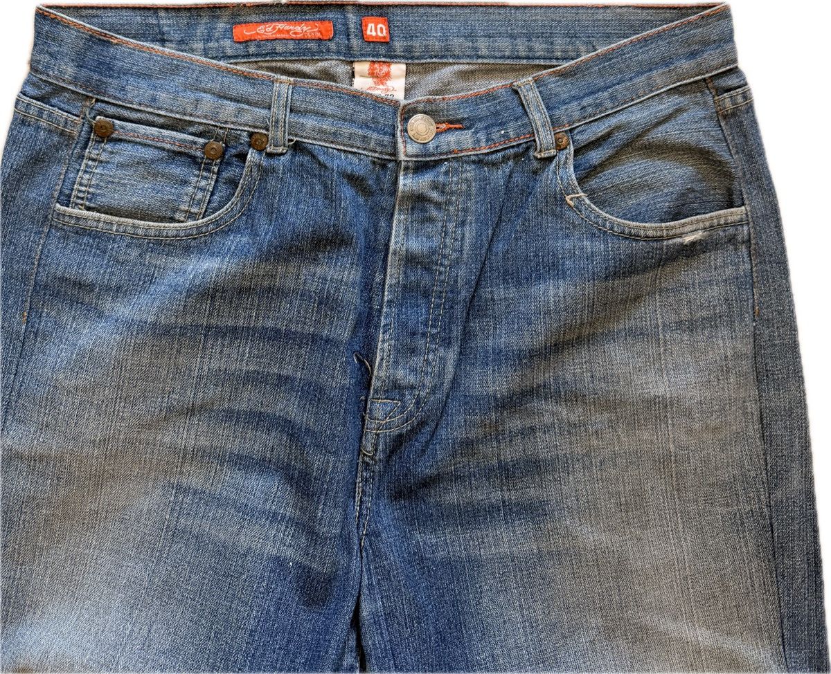 Ed Hardy Vintage Bulldog Ed Hardy Jeans Size US 40 / EU 56 - 6 Thumbnail