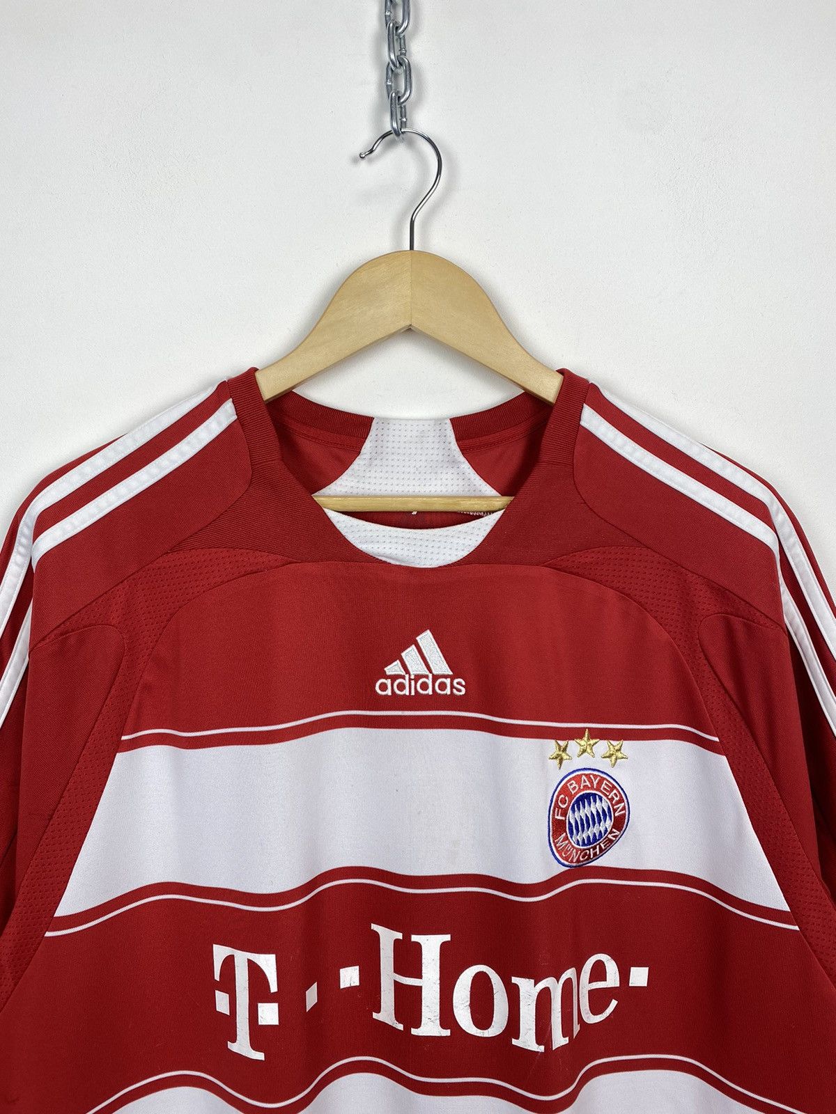 Vintage Vintage FC Bayern Munchen Soccer Jersey T-shirt Ribery Top Size US XXL / EU 58 / 5 - 2 Thumbnail