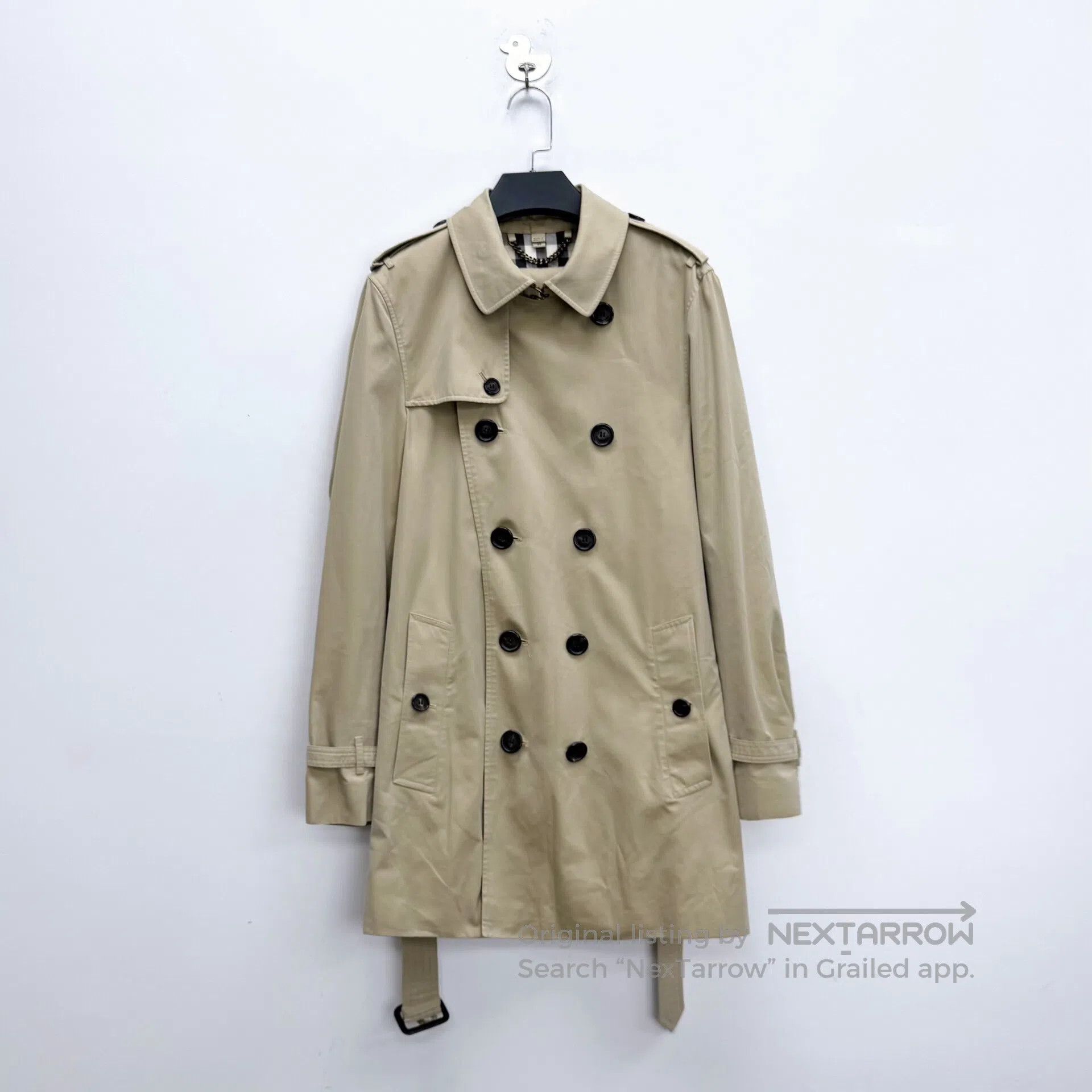 Burberry Burberry Double Crown Sandringham Double-Breasted Check Li Size US M / EU 48-50 / 2 - 1 Thumbnail