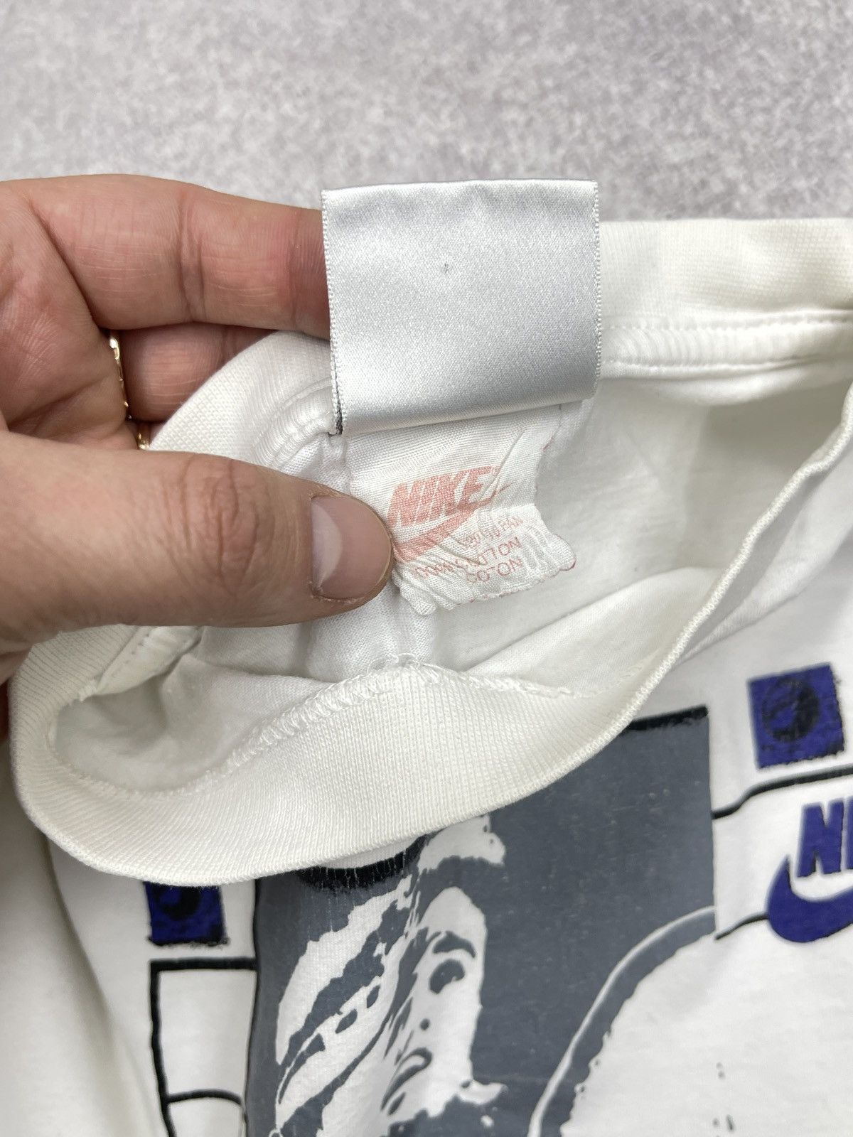 Nike Vintage 90s Nike Andre Agassi Challenge Court Tennis T Shirt Size US S / EU 44-46 / 1 - 10 Thumbnail
