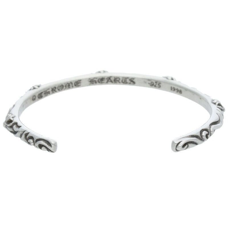 Chrome Hearts Chrome Hearts Silver Bangle Bracelet SBT/SBT Size ONE SIZE - 2 Thumbnail