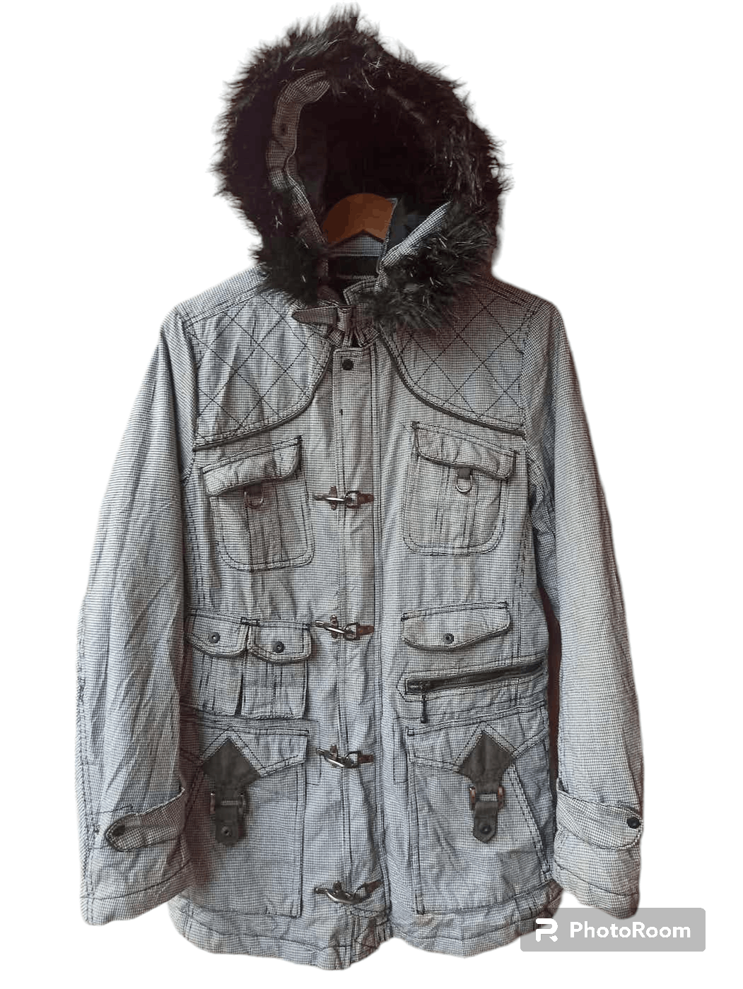 If Six Was Nine × Japanese Brand × Le Grande Bleu (L.G.B.) Japanese brand Nicole Multipocket Fur retro punk style Size US M / EU 48-50 / 2 - 1 Thumbnail