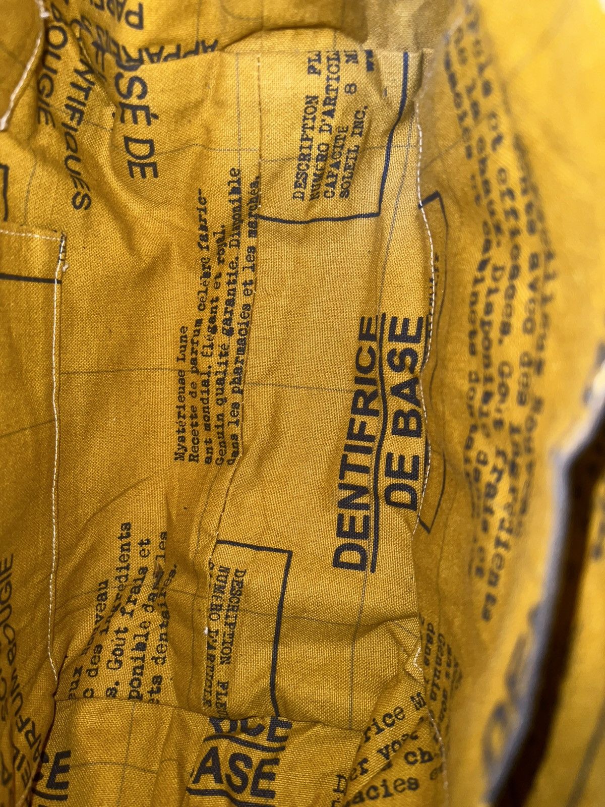 Japanese Brand × Nicole Club Nicole Club for Men reworked distressed denim tote Size ONE SIZE - 8 Thumbnail