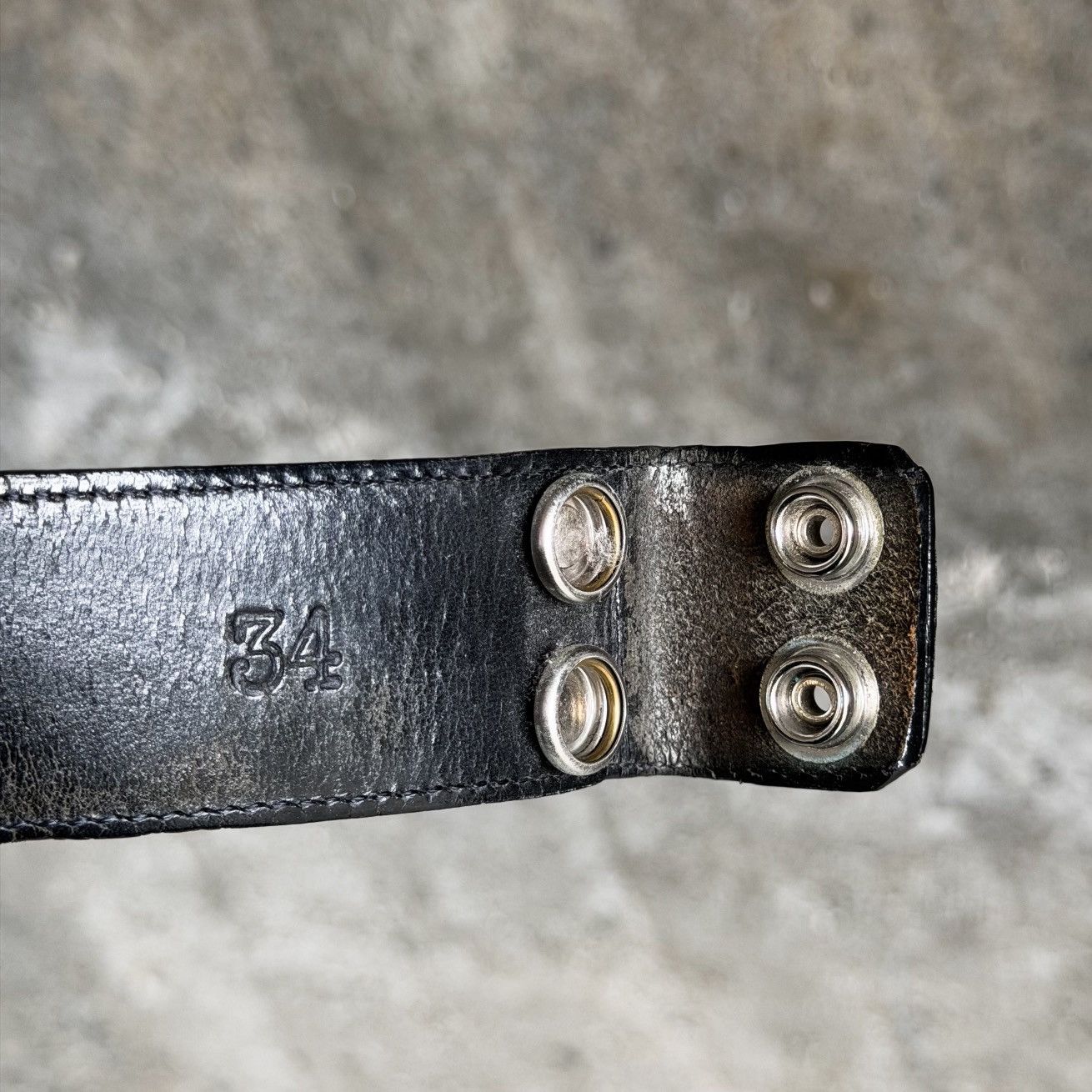 Chrome Hearts Chrome Hearts Pyramid Stud Leather Belt Strap SZ: 34 Size 34 - 12 Thumbnail