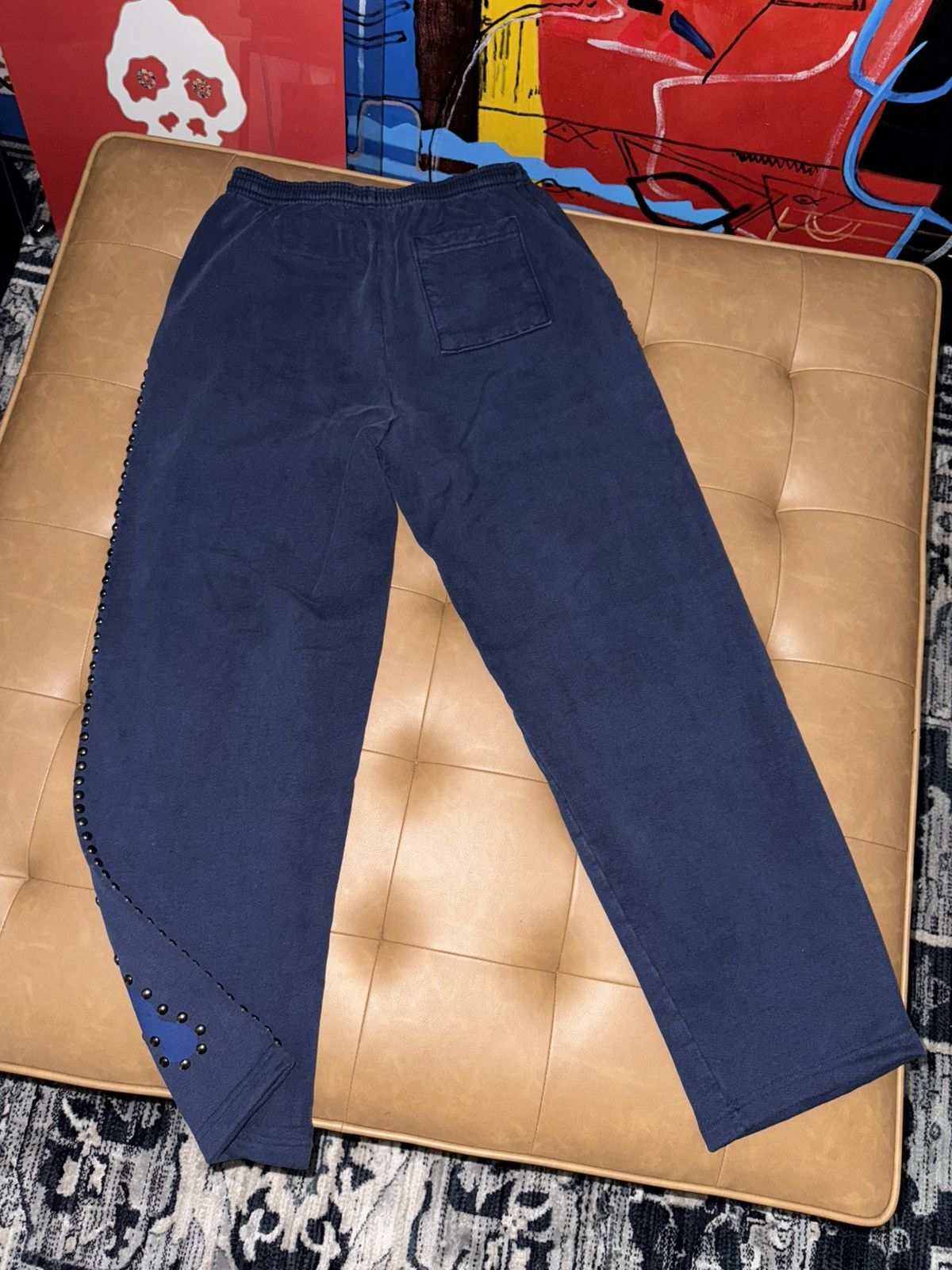 Sp5der Sp5der studded logo sweatpants Size US 30 / EU 46 - 2 Thumbnail