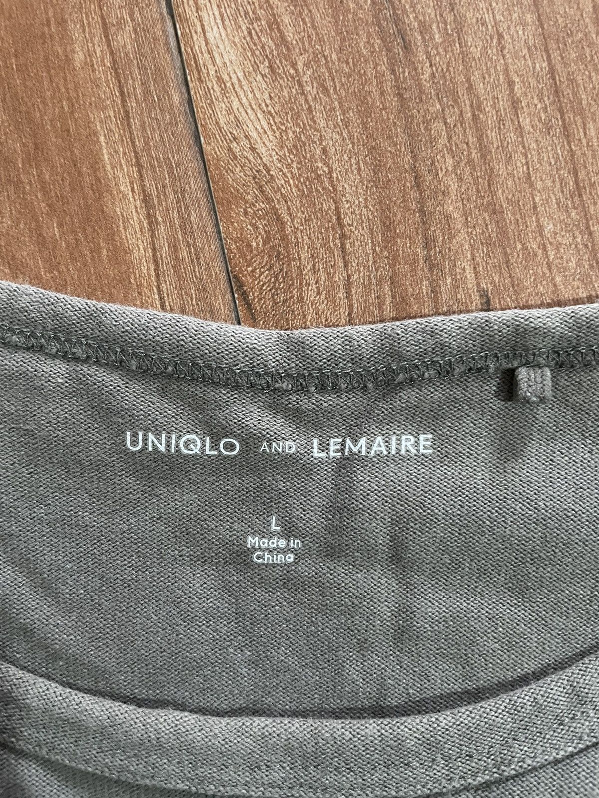 Lemaire × Uniqlo Uniqlo and Lemaire Tshirt Size L / US 10 / IT 46 - 3 Thumbnail