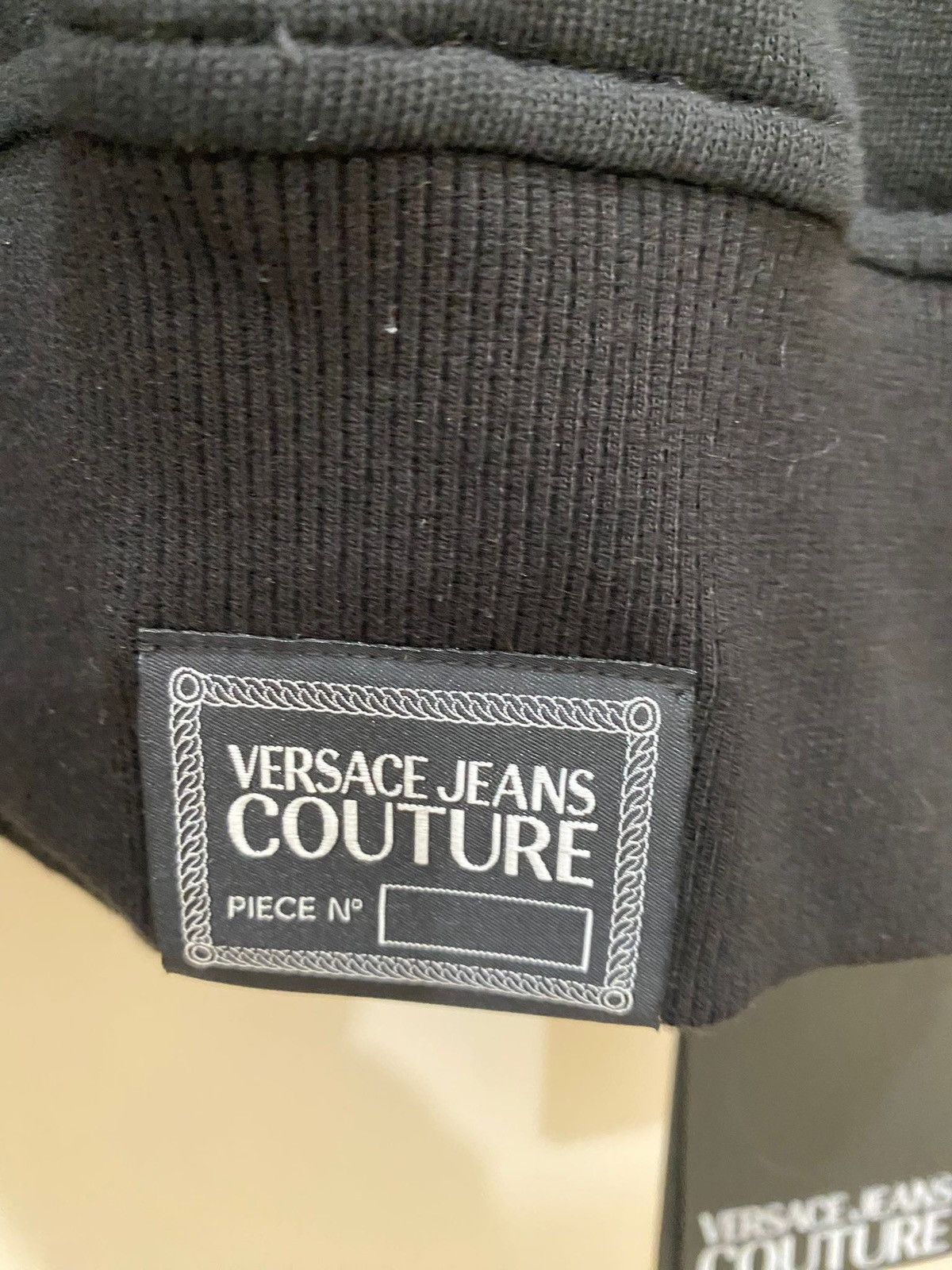 Versace Jeans Couture Versace Jeans Culture Fleece Garazta sweatshirt XL, black, Size US XL / EU 56 / 4 - 4 Thumbnail