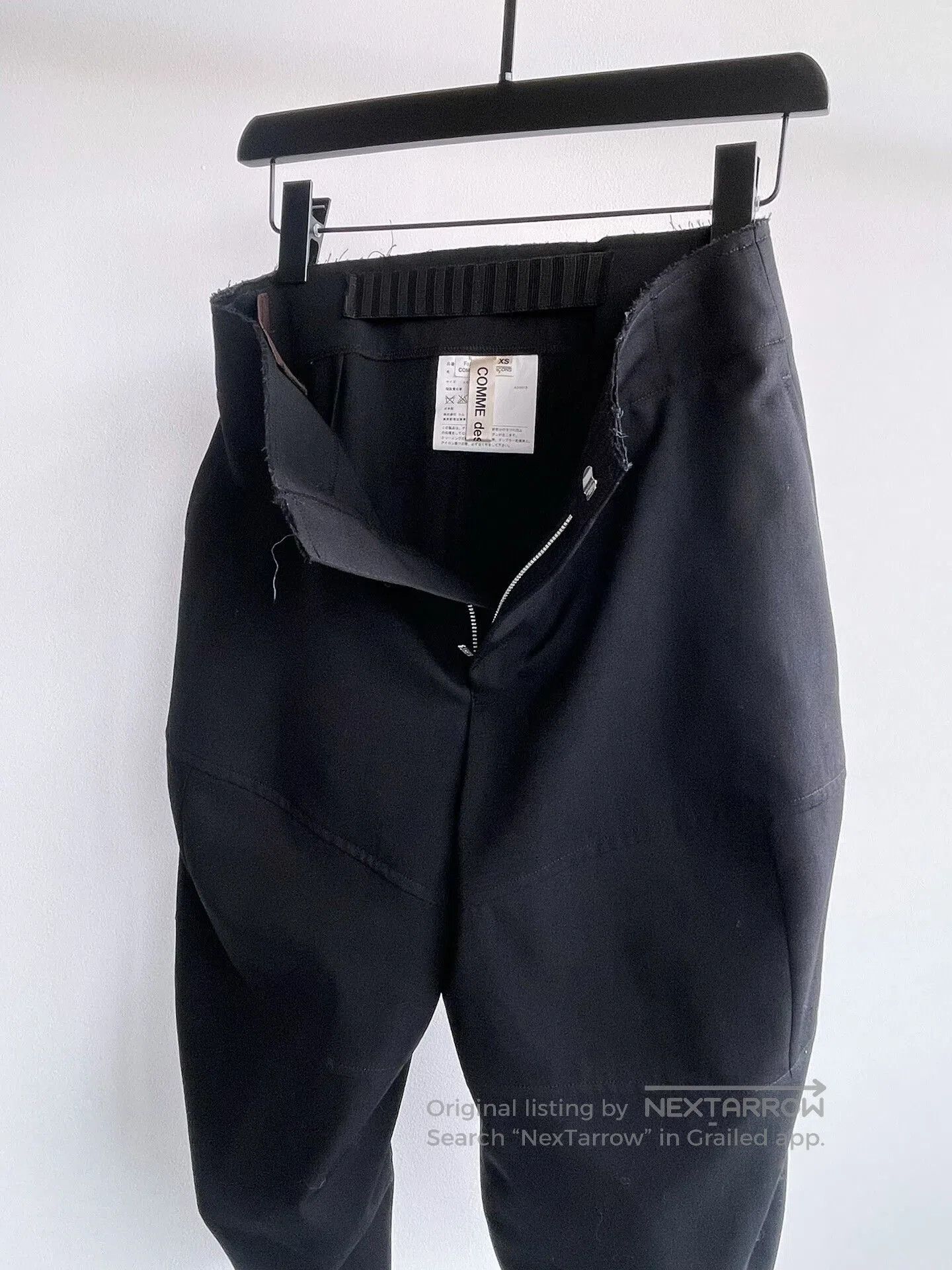 CDG by Comme des Garcons CDG Tailored Black Culotte Pants. Size 28" / US 6 / IT 42 - 8 Thumbnail