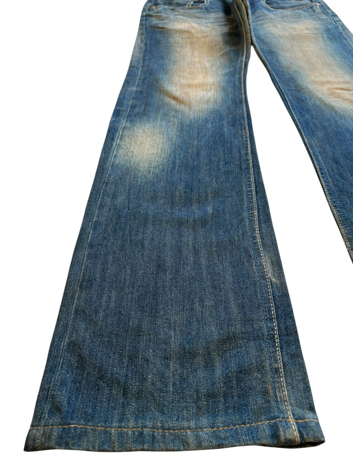Lee Vintage 90s Lee Mud Wash Loose Jeans Size US 32 / EU 48 - 6 Thumbnail