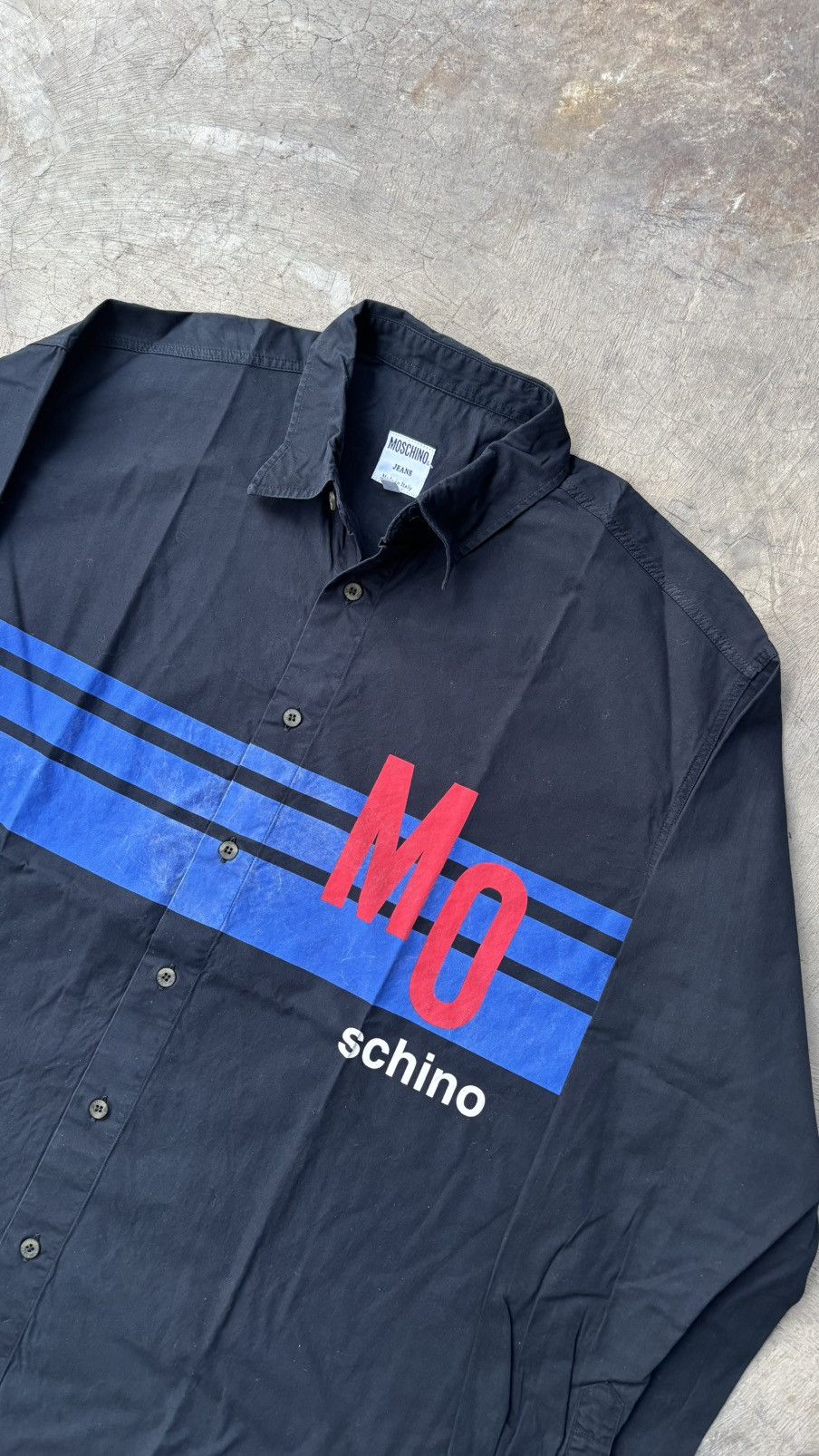 Moschino Moschino Long Shirt Size US XL / EU 56 / 4 - 2 Thumbnail