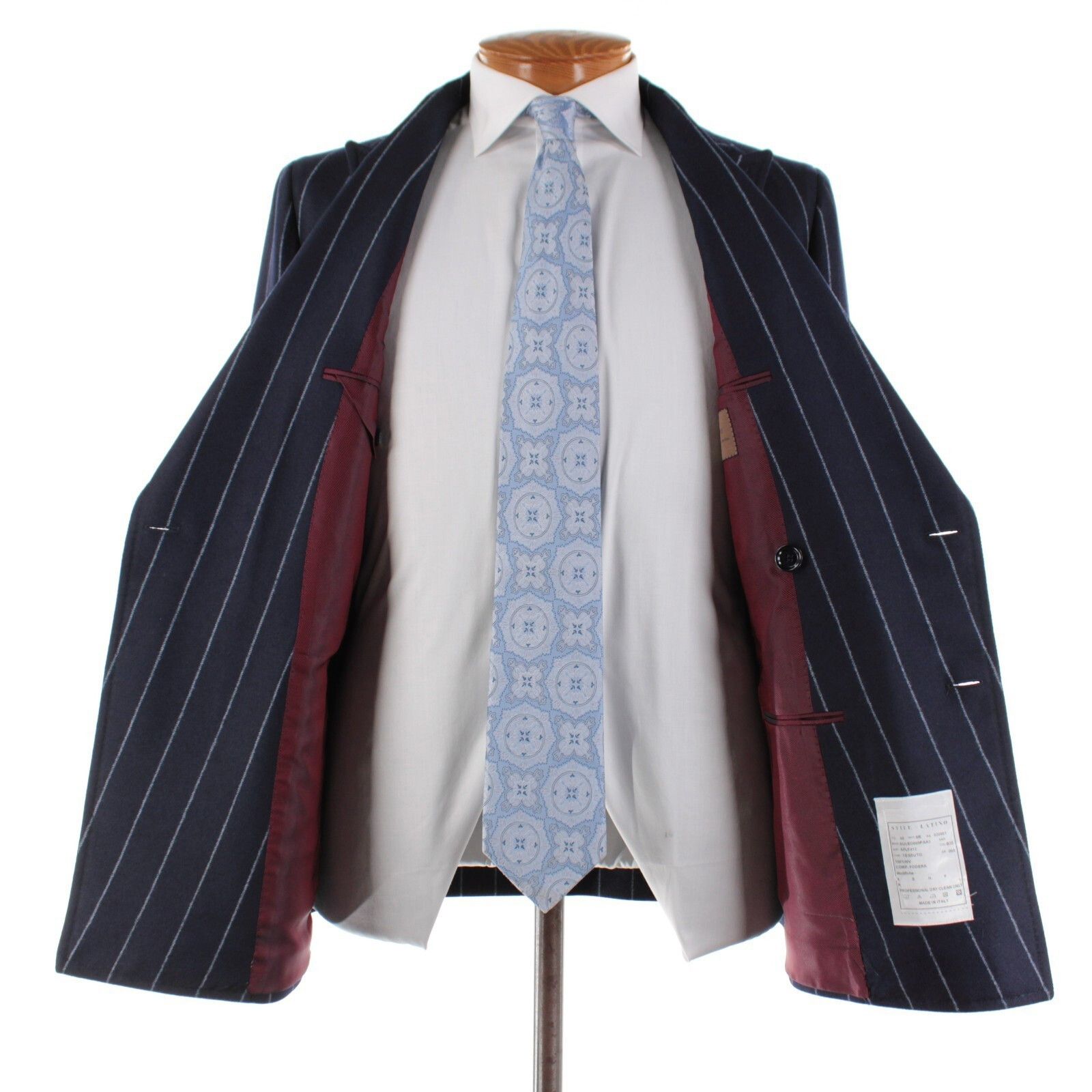 Other Stile Latino Suit Size US 38 Regular in Blue Size 38R - 7 Thumbnail