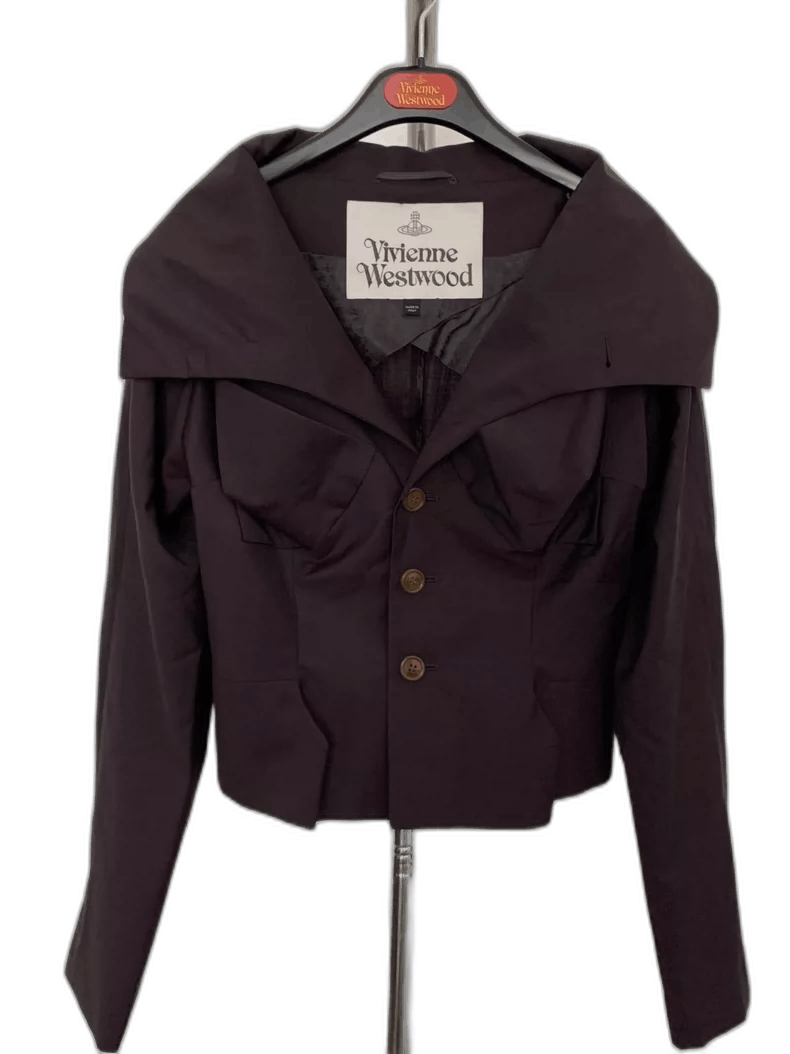 Vivienne Westwood Vivienne Westwood Transformable Collar Jacket - dmc Size M / US 6-8 / IT 42-44 - 1 Thumbnail