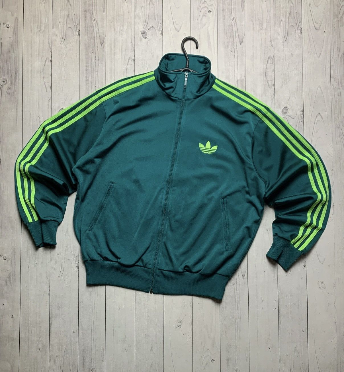 Adidas × Vintage Vintage adidas originals track jacket rap striped size M Size US M / EU 48-50 / 2 - 1 Thumbnail