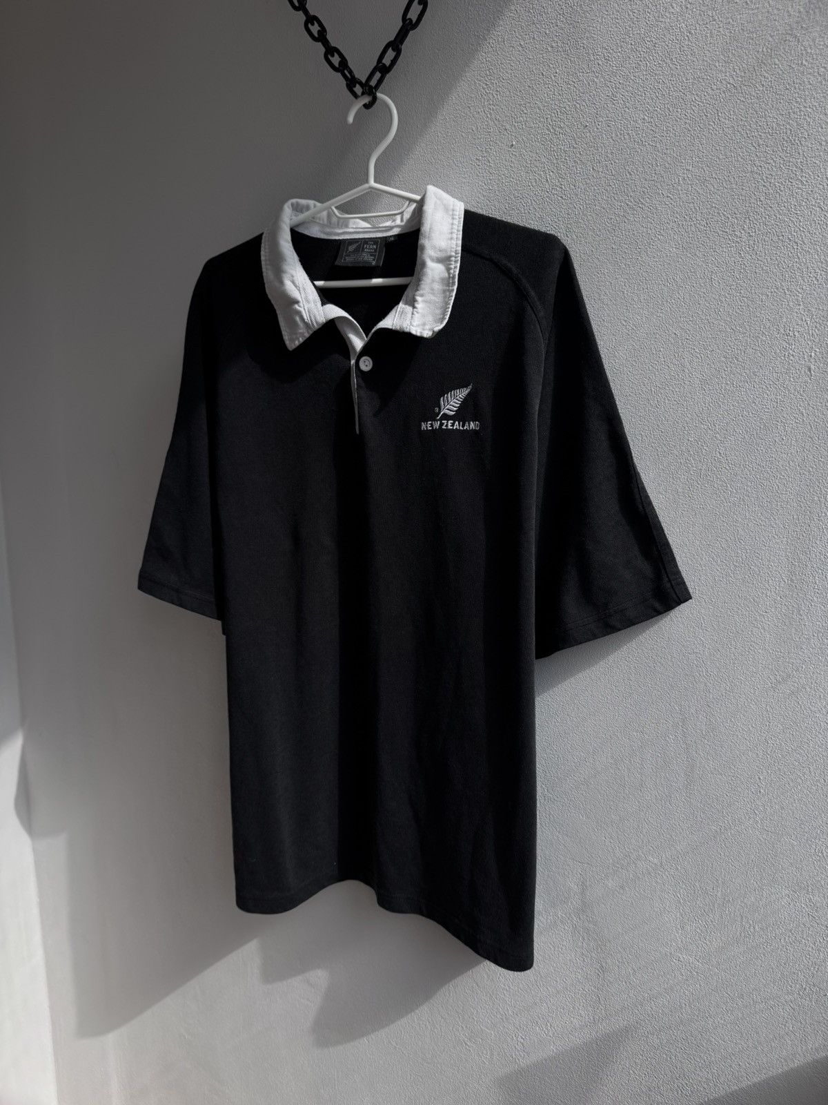 Vintage ALL BLACK NEW ZEALAND VINTAGE 90s RUGBY 1990’s SHIRT JERSEY Size US XL / EU 56 / 4 - 2 Thumbnail