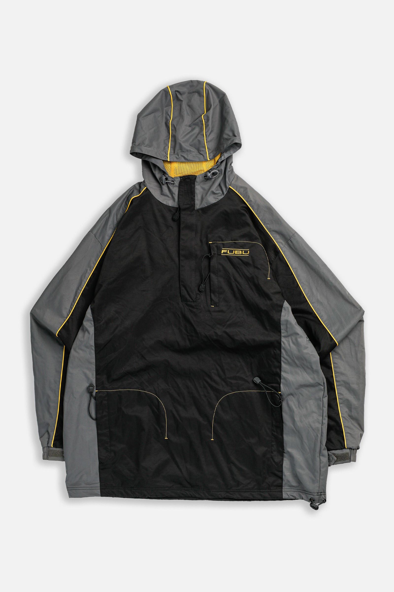 Vintage Fubu Pullover Windbreaker Jacket