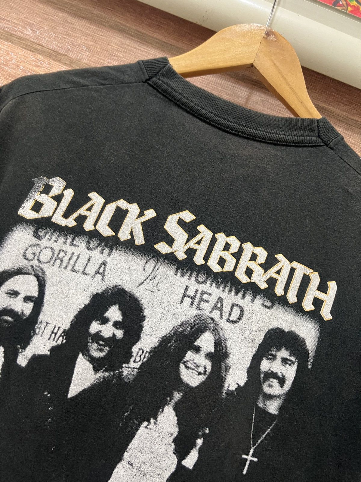 Band Tees × Vintage Vintage 90s Euro Black Sabbath Parking Lot Boot Size US L / EU 52-54 / 3 - 8 Thumbnail