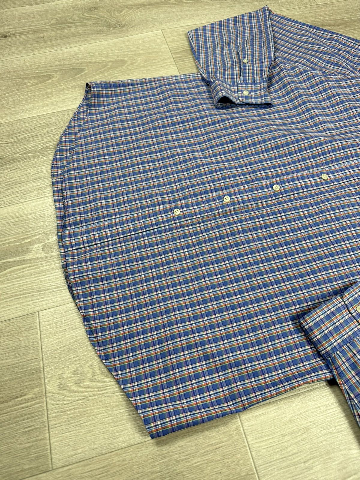 Polo Ralph Lauren Vintage Polo Ralph Lauren Checkered Shirt Button Ups Size XL Size US XL / EU 56 / 4 - 7 Thumbnail