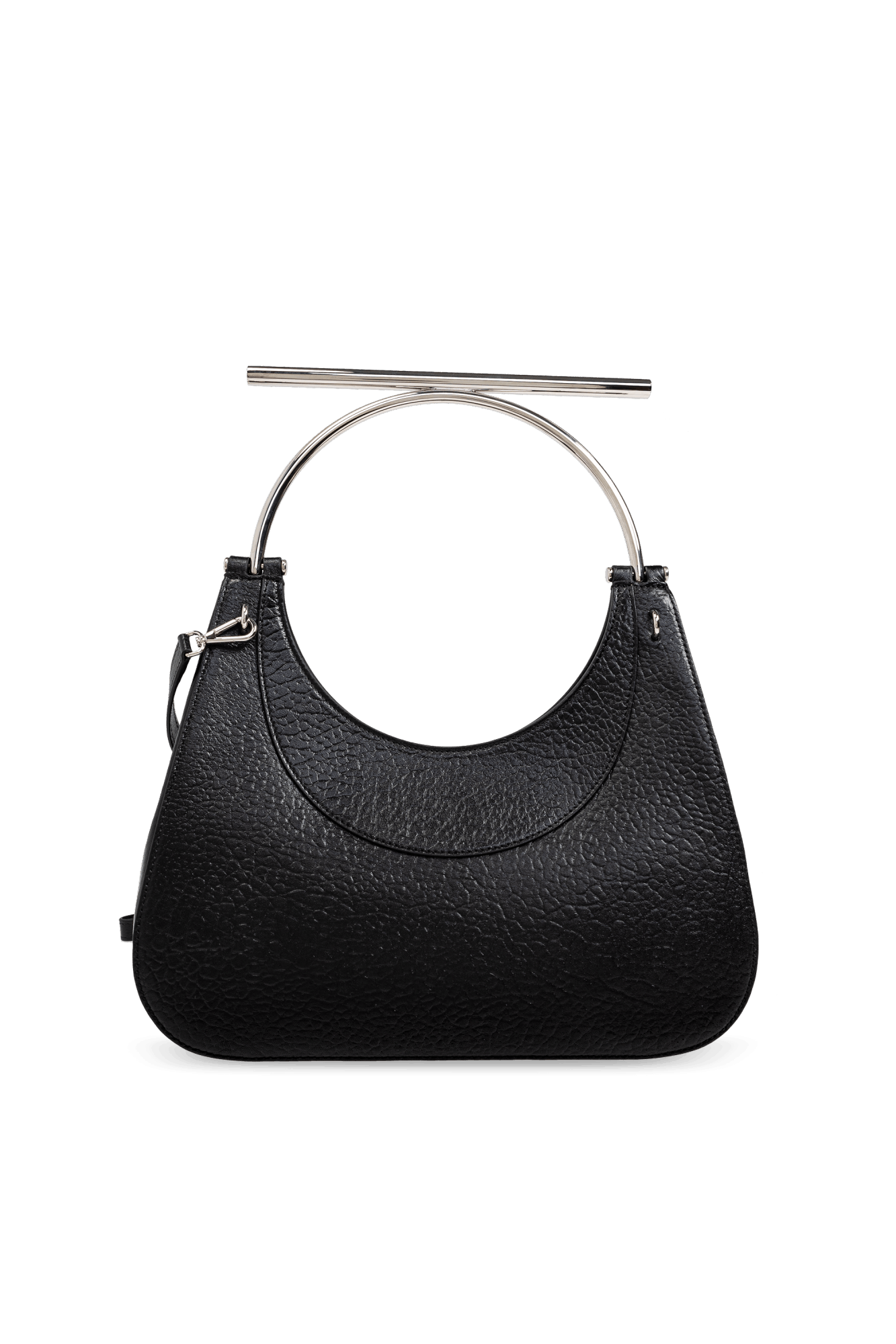 Alexander McQueen o1s22i1n1024 Size: OS / Cross-Bar Handbag in Black Size ONE SIZE - 3 Thumbnail