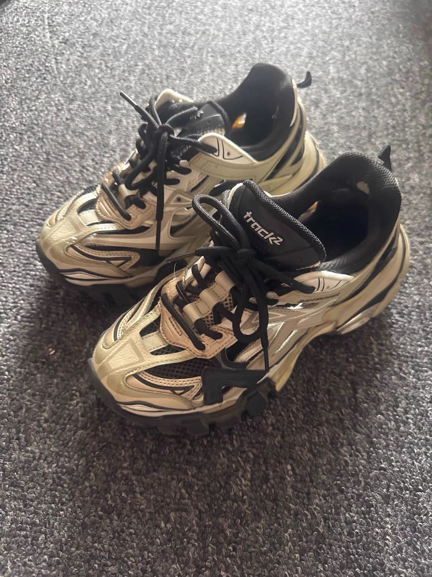 Balenciaga Balenciaga Track 2.0 Mesh Low-Top Dad Sneakers K13 Size US 6 / IT 36 - 2 Thumbnail