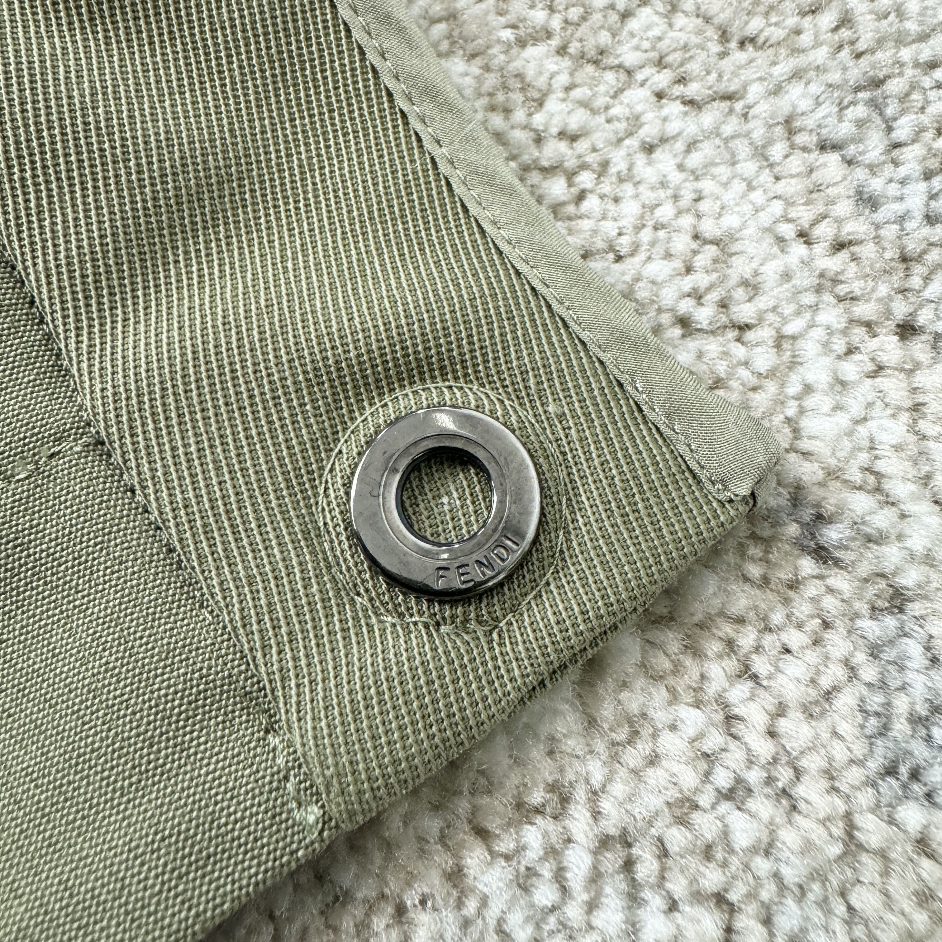 Fendi Fendi Exposed Seam Shirt Jacket In Olive Green RRP £1650 Size US S / EU 44-46 / 1 - 8 Thumbnail