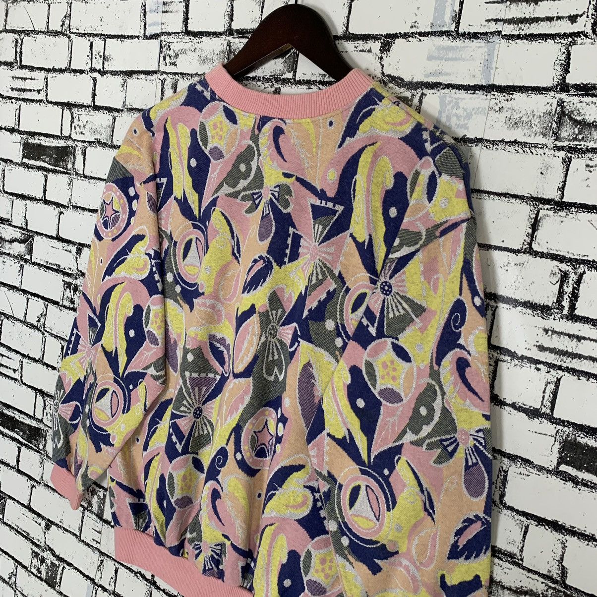 Asics × Vintage Prolook M.F.D by Asics Full Print Sweatshirt Asics Crewneck Size M / US 6-8 / IT 42-44 - 6 Thumbnail
