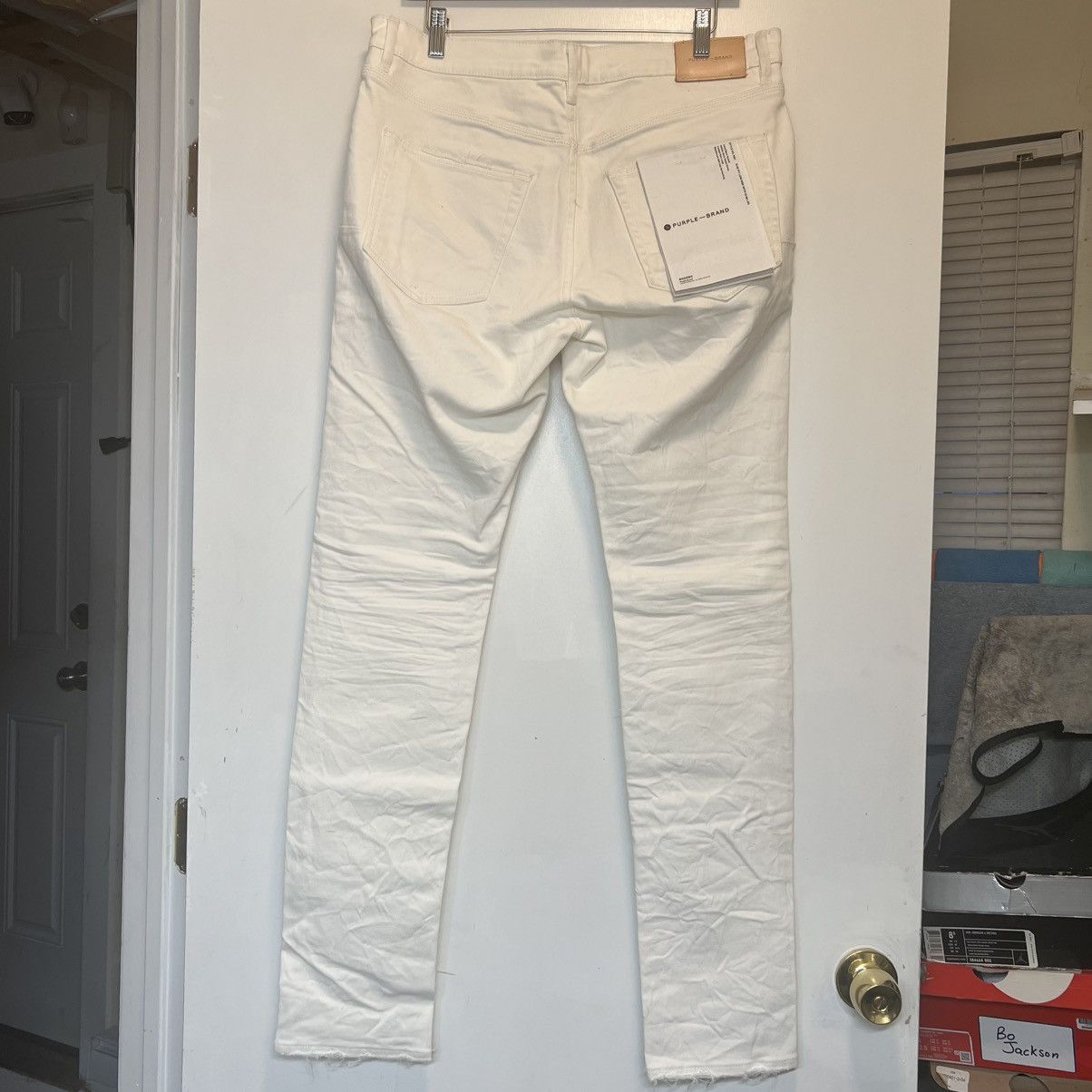 Purple Brand Purple Brand Jeans White Size US 34 / EU 50 - 2 Thumbnail