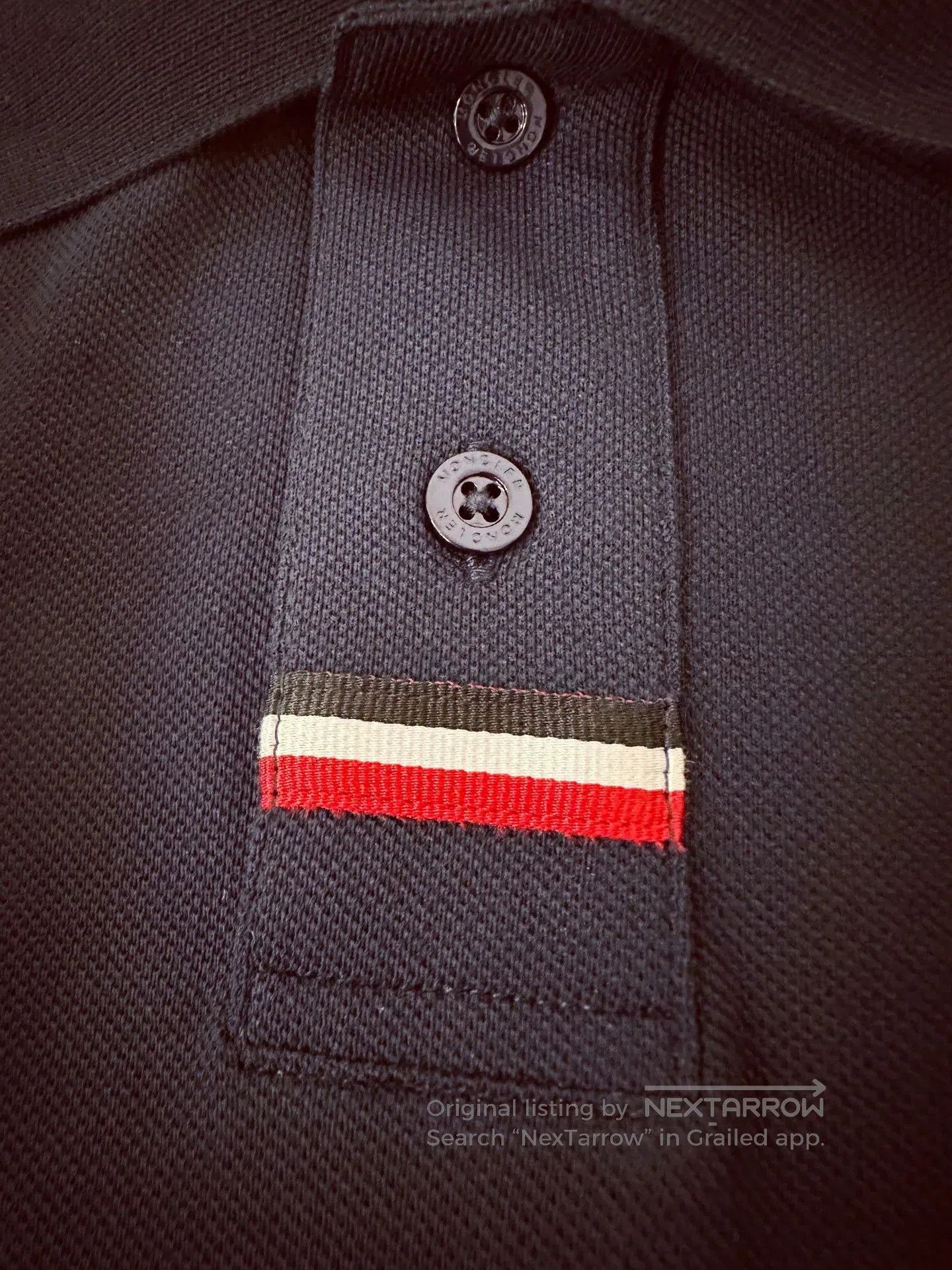 Moncler Moncler Dark Blue Short-Sleeve T-Shirt. Size US S / EU 44-46 / 1 - 4 Thumbnail