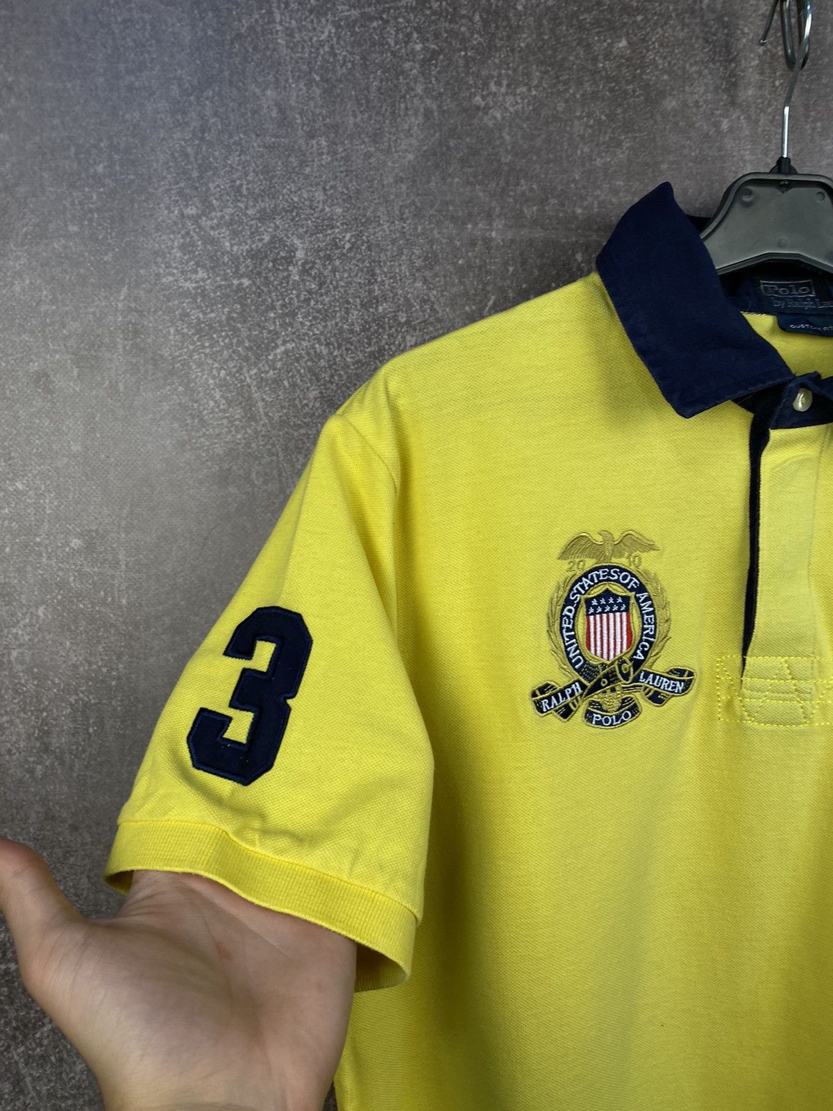 Polo Ralph Lauren Vintage USA Polo Ralph Lauren polo shirt 90s rare Size US XL / EU 56 / 4 - 4 Thumbnail