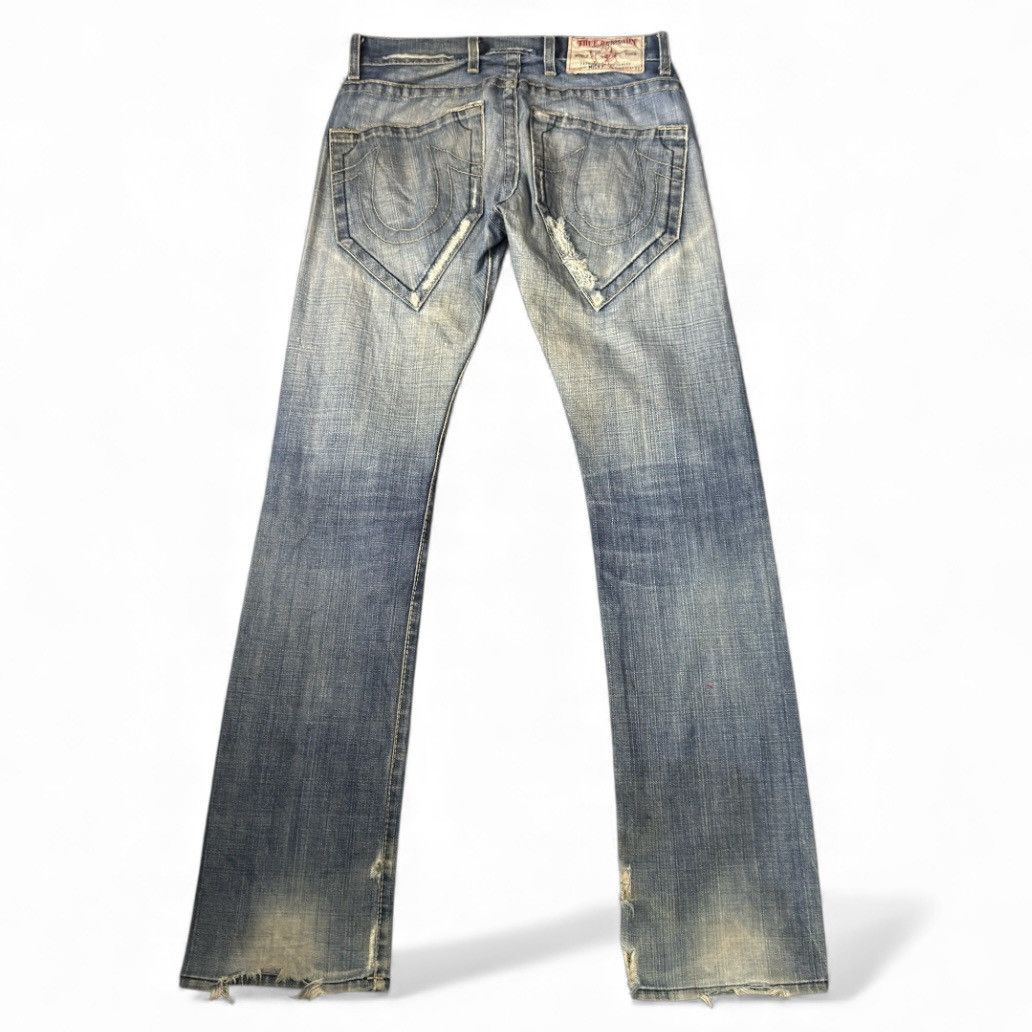 True Religion Destroyed True Religion Long Jean Hysteric Glamour Style LGB Size US 29 - 1 Thumbnail