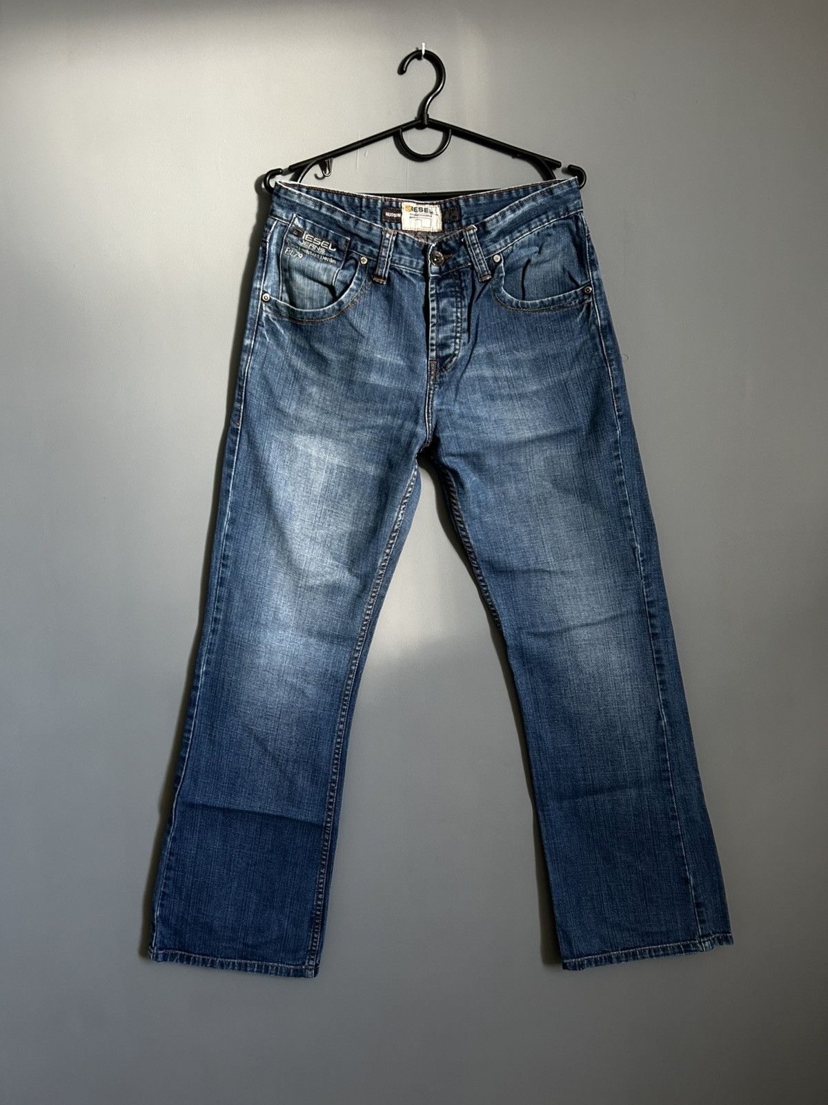 Diesel × Japanese Brand Diesel baggy big logo pants Size US 32 / EU 48 - 2 Thumbnail