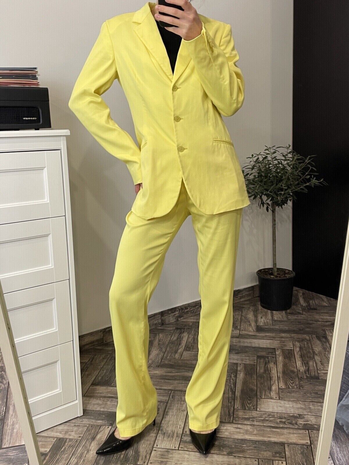 Versace Jeans Couture Vintage Versace Jeans Couture Women Suit Trousers Blazer Size M / US 6-8 / IT 42-44 - 2 Thumbnail