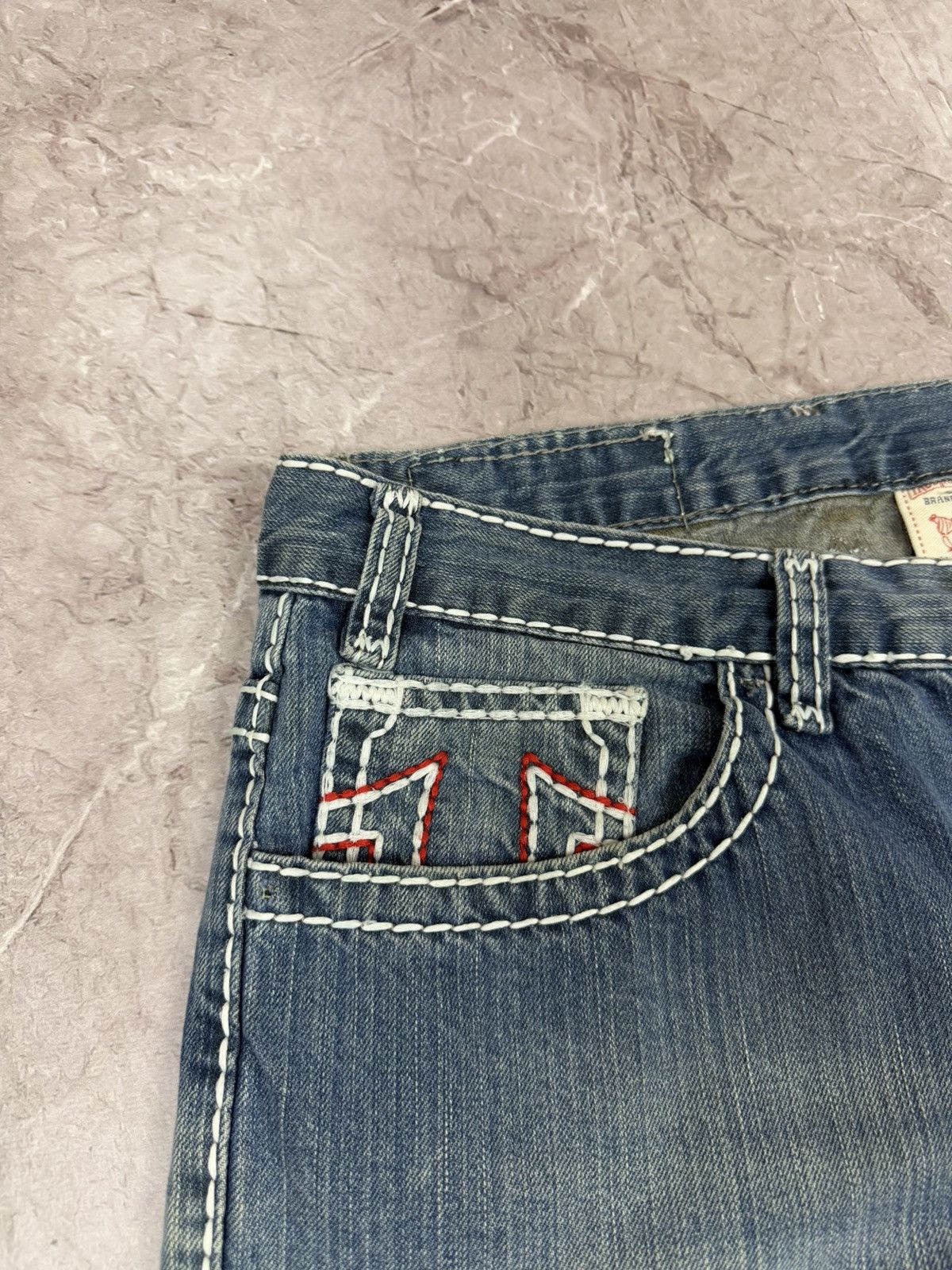 True Religion Vintage True Religion Billy Big T Denim Baggy Jeans Y2K Size US 34 / EU 50 - 3 Thumbnail