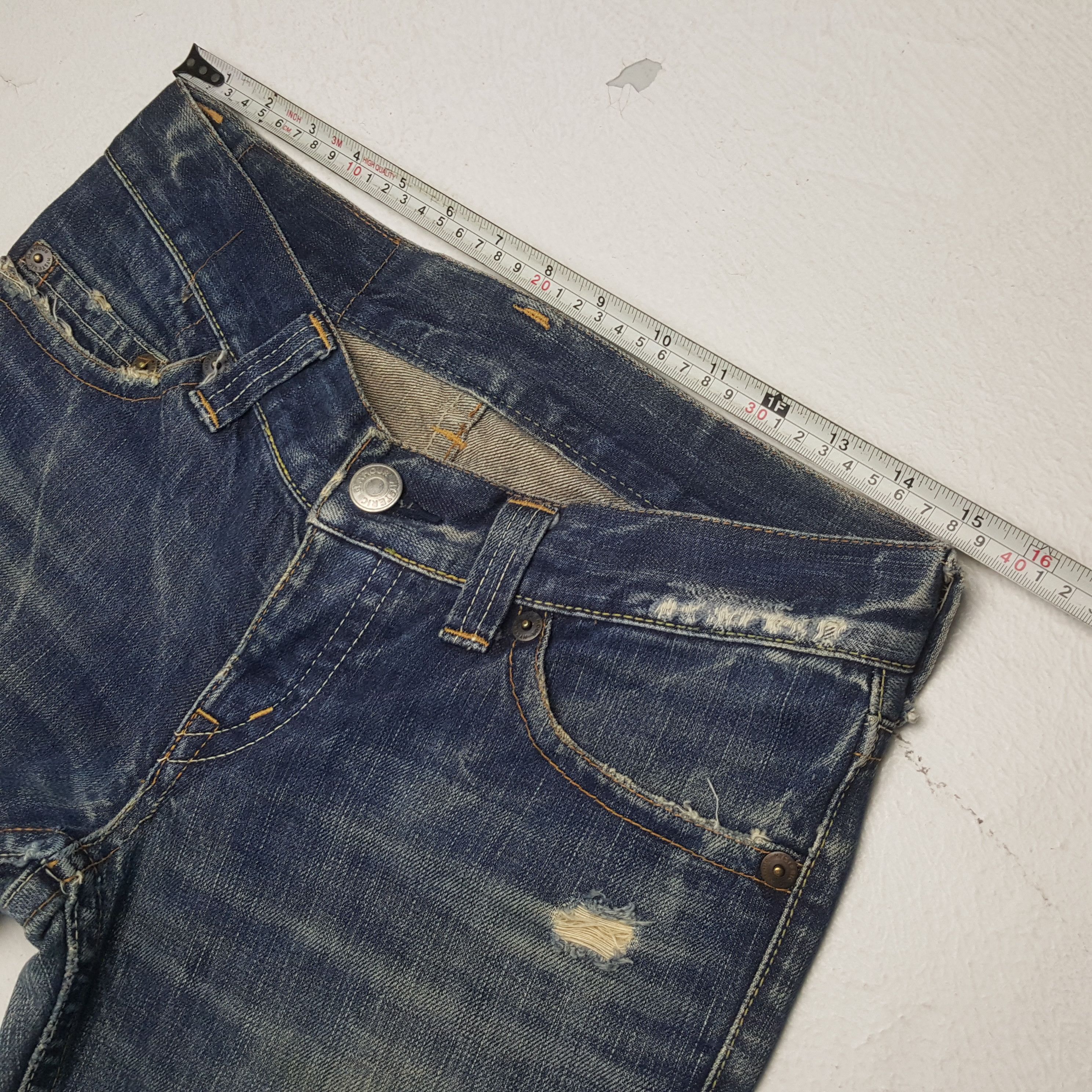 Hysteric Glamour × Japanese Brand × Vintage HYSTERIC GLAMOUR Japanese Brand Streetwear Custom Art Jeans Size 30" / US 8 / IT 44 - 7 Thumbnail
