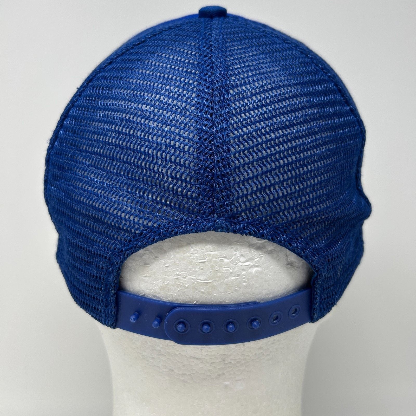 Vintage Vintage 80s Washington DC Trucker Hat Baseball Cap USA Blue Size ONE SIZE - 3 Thumbnail