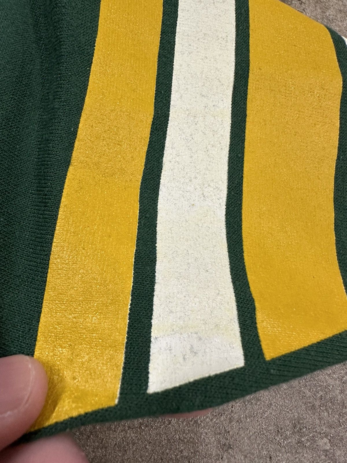 NFL Vintage 90s Garan Green Bay Packers Raglan Jersey T-Shirt Size US XL / EU 56 / 4 - 10 Thumbnail