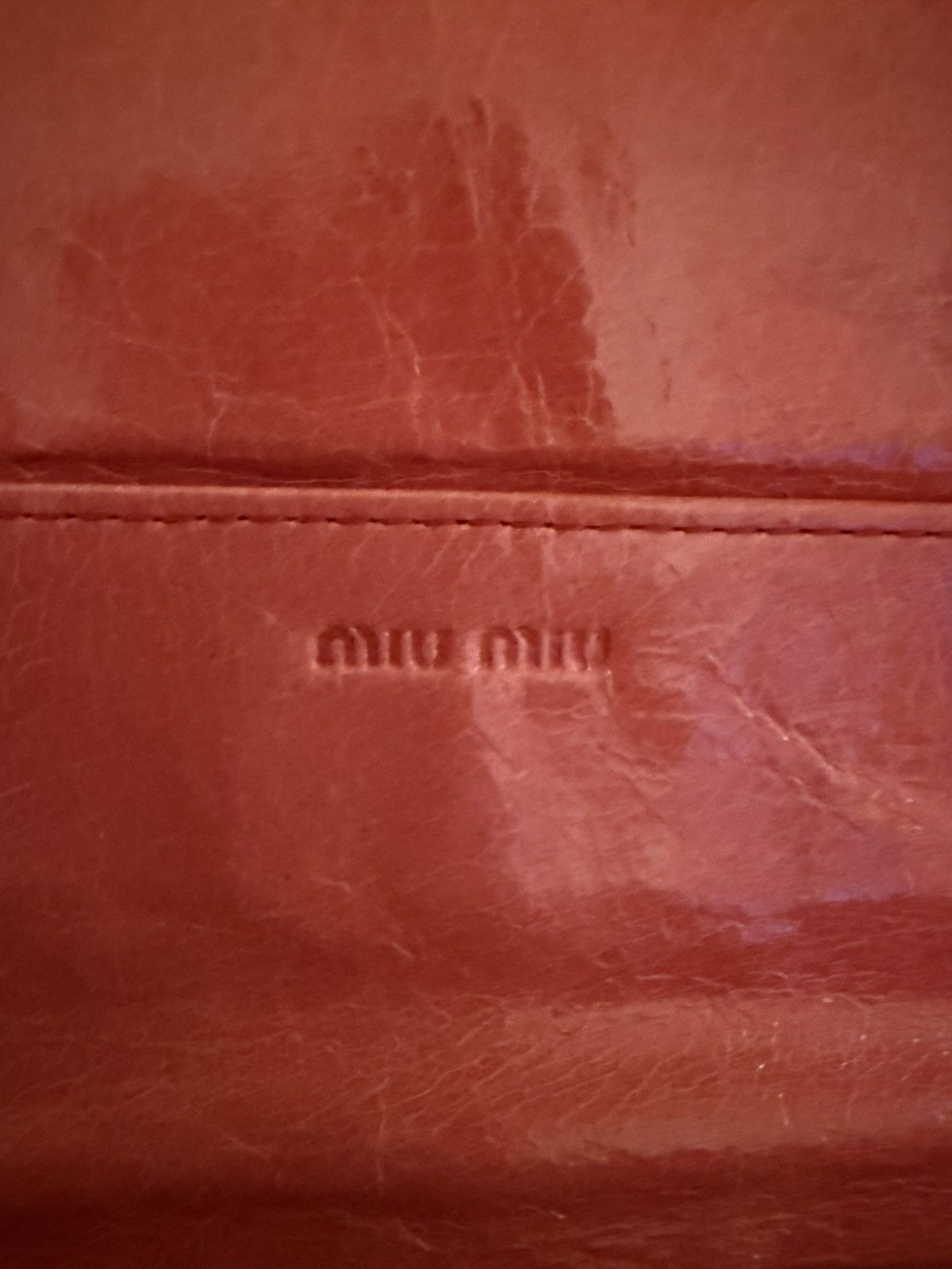Other Pink Mui Mui Matelasse Leather Wallet Size ONE SIZE - 3 Thumbnail