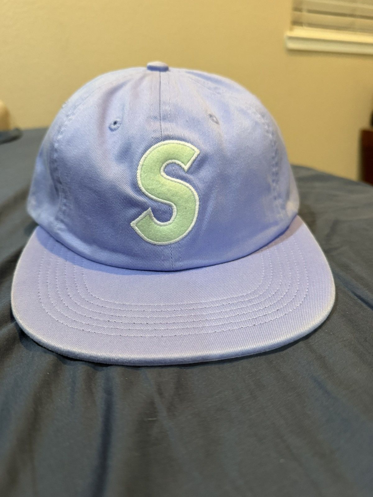 Supreme Supreme S logo 6 panel hat Size ONE SIZE - 1 Thumbnail