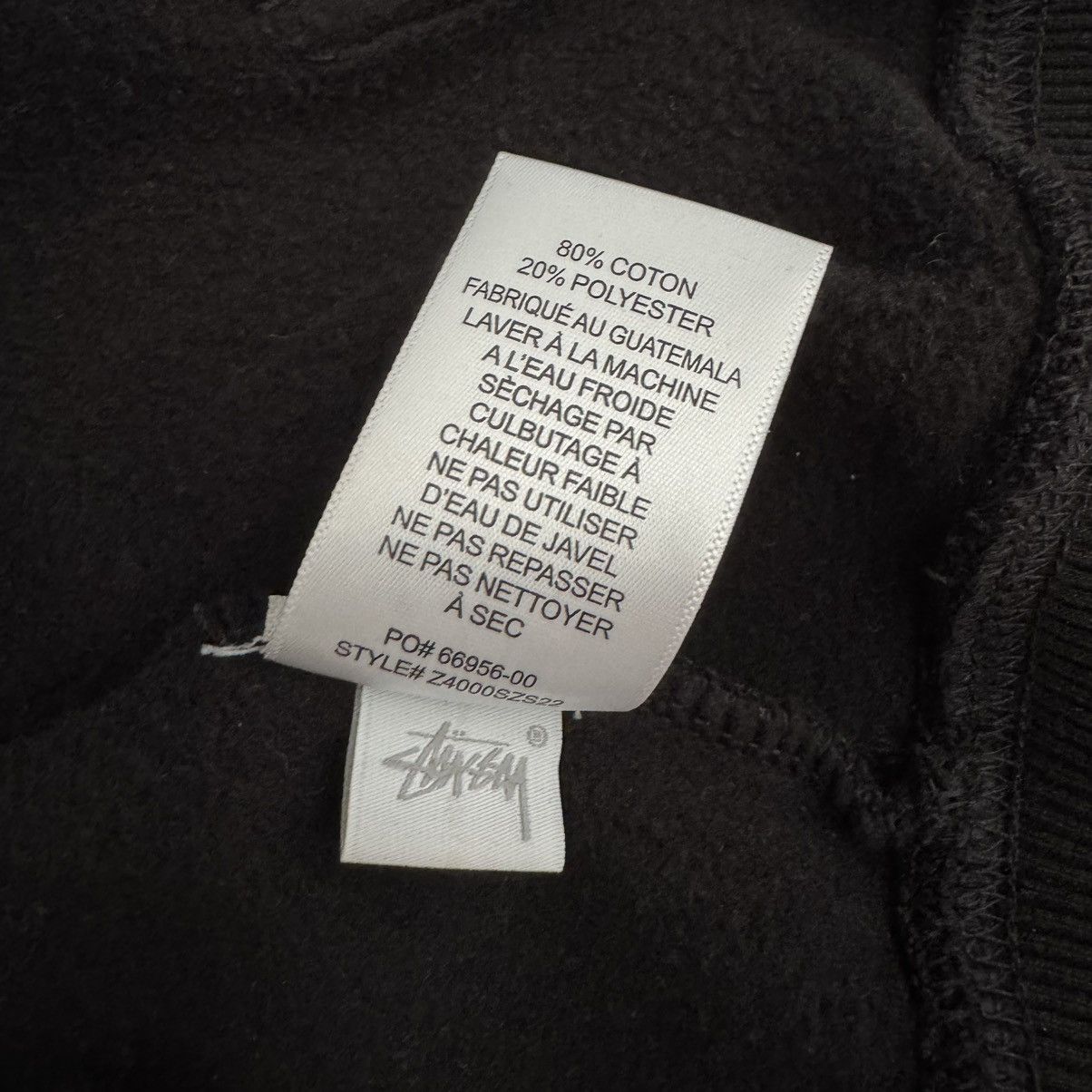 Stussy Stussy New York Zip Up Hoodie Black Size US L / EU 52-54 / 3 - 5 Thumbnail